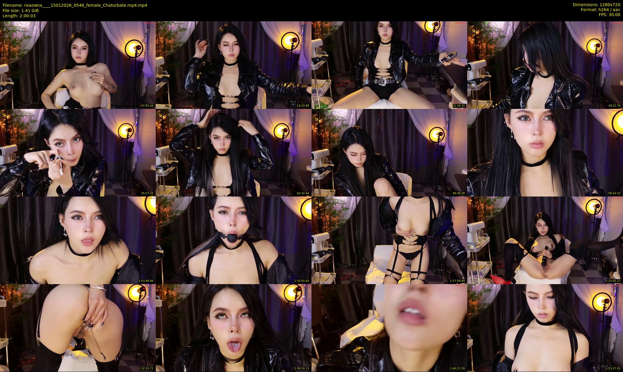reaowna___ — 121 minute Chaturbate female cam show recording, 720p, Jan 15, 2026