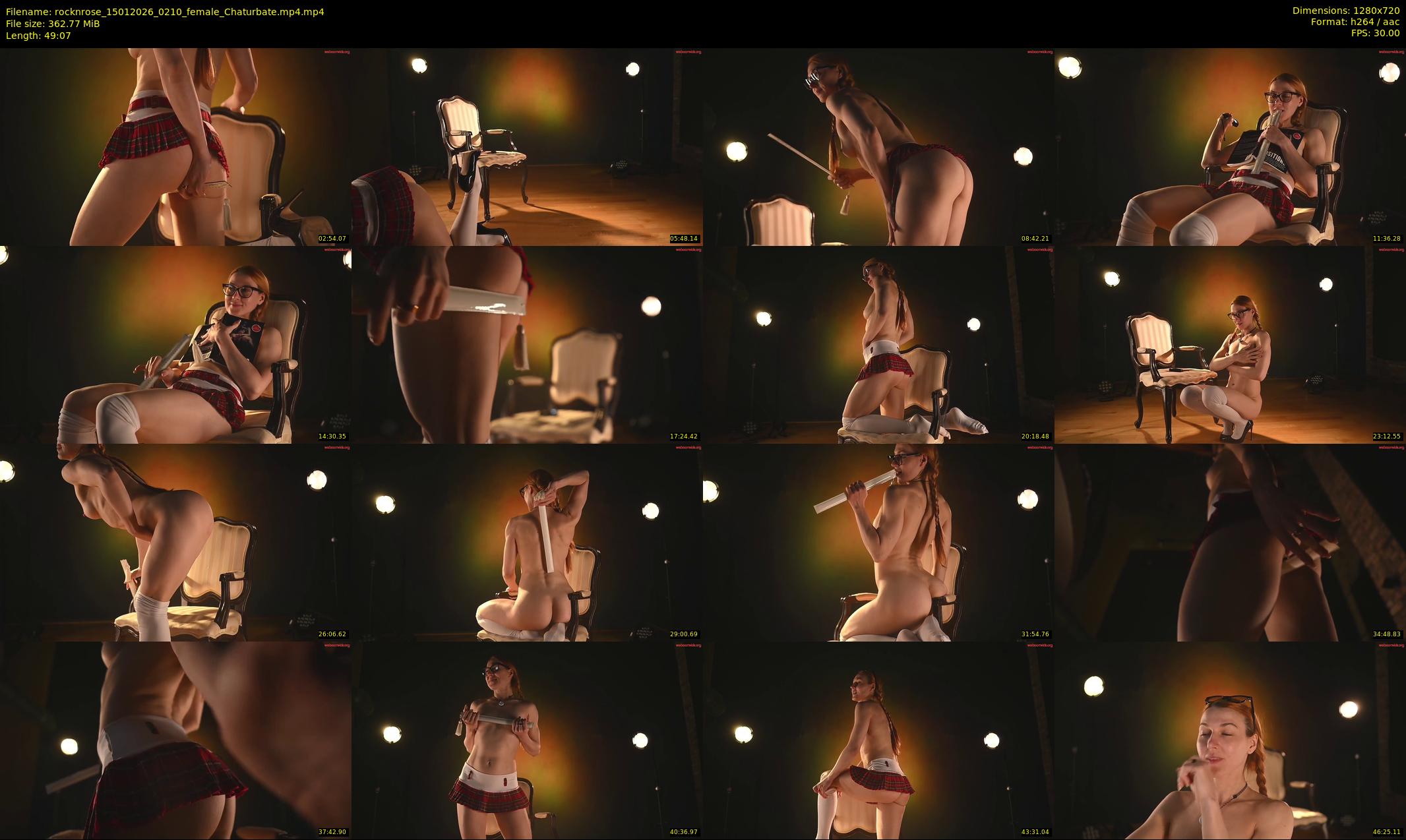 rocknrose — 50 minute Chaturbate female cam show recording, 720p, Jan 15, 2026