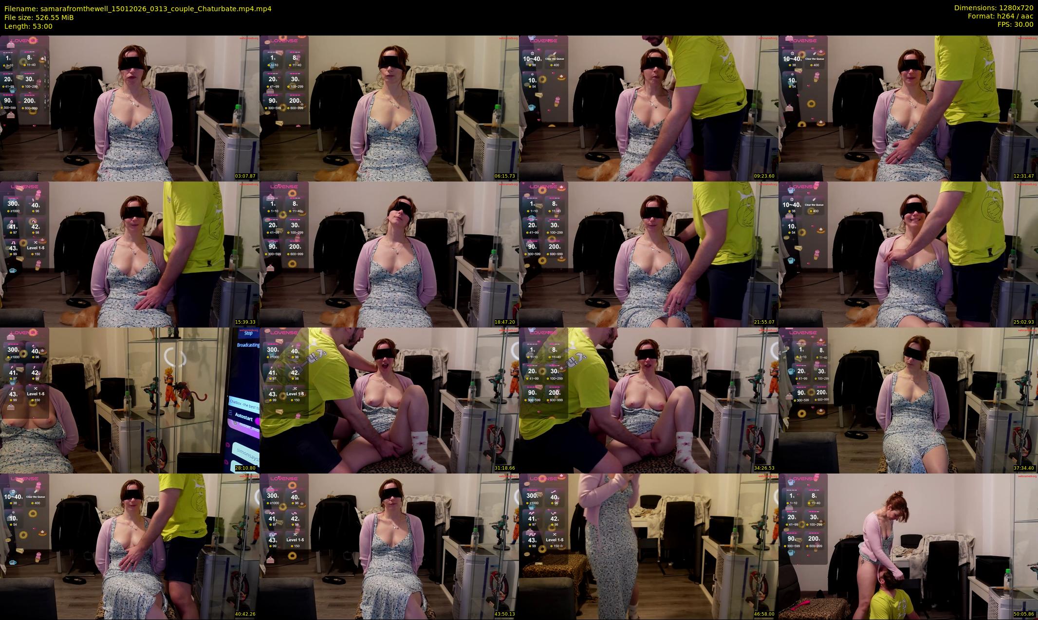 samarafromthewell — 53 minute Chaturbate female cam show recording, 720p, Jan 15, 2026