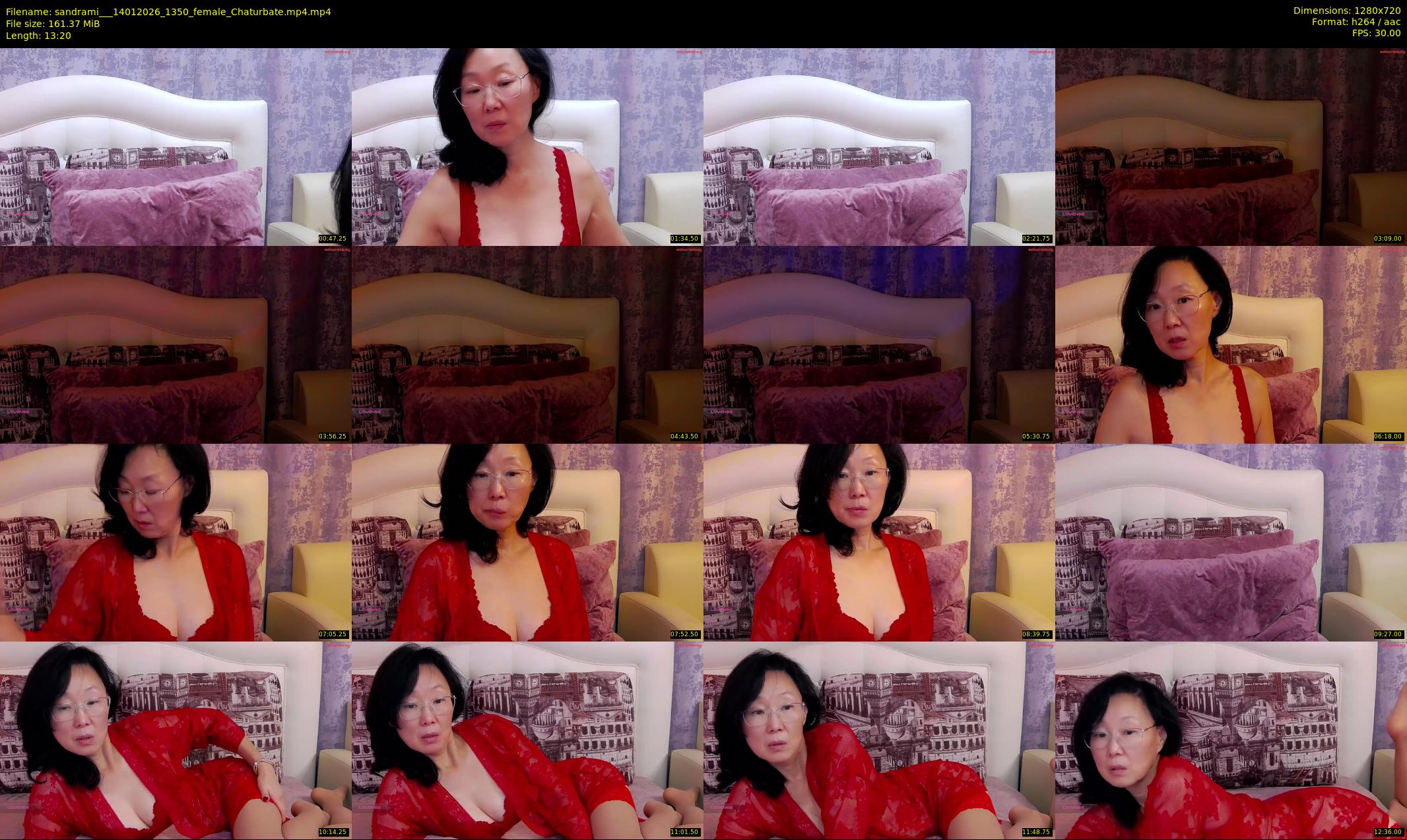 sandrami__ — 14 minute Chaturbate female cam show recording, 720p, Jan 14, 2026