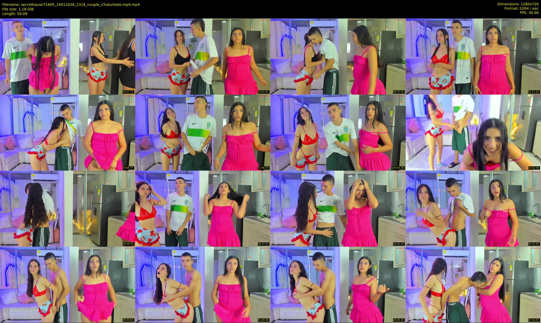secrethause71605 — 51 minute Chaturbate couple cam show recording, 720p, Jan 14, 2026