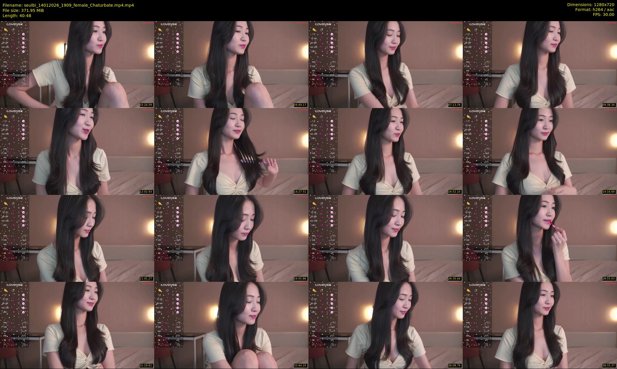 seulbi — 41 minute Chaturbate female cam show recording, 720p, Jan 14, 2026