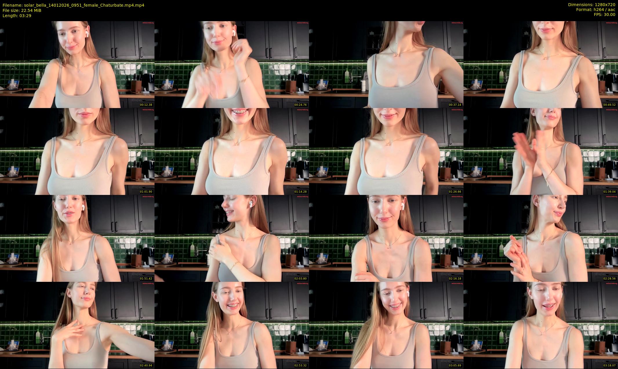 solar_bella — 4 minute Chaturbate female cam show recording, 720p, Jan 14, 2026