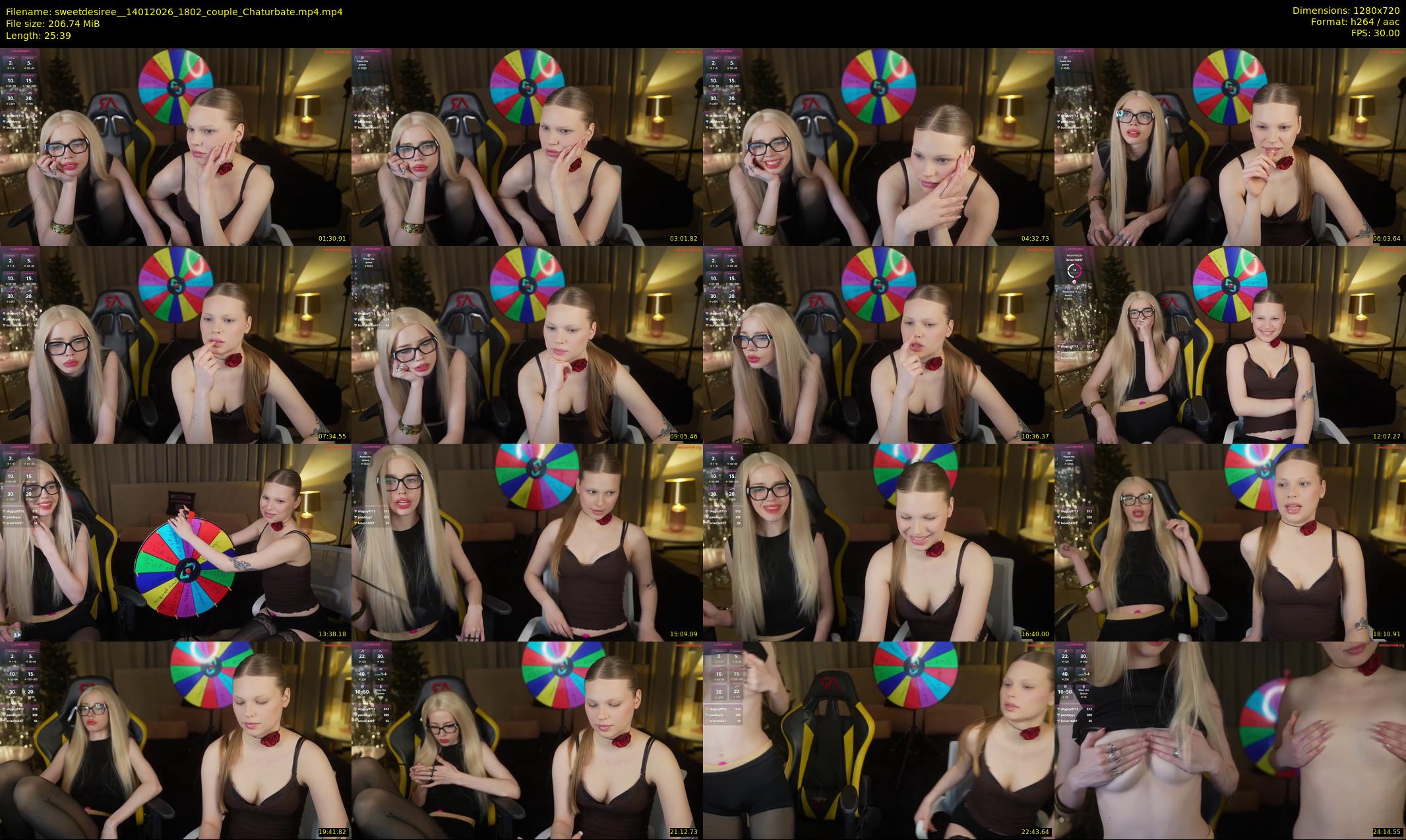 sweetdesiree_ — 26 minute Chaturbate couple cam show recording, 720p, Jan 14, 2026