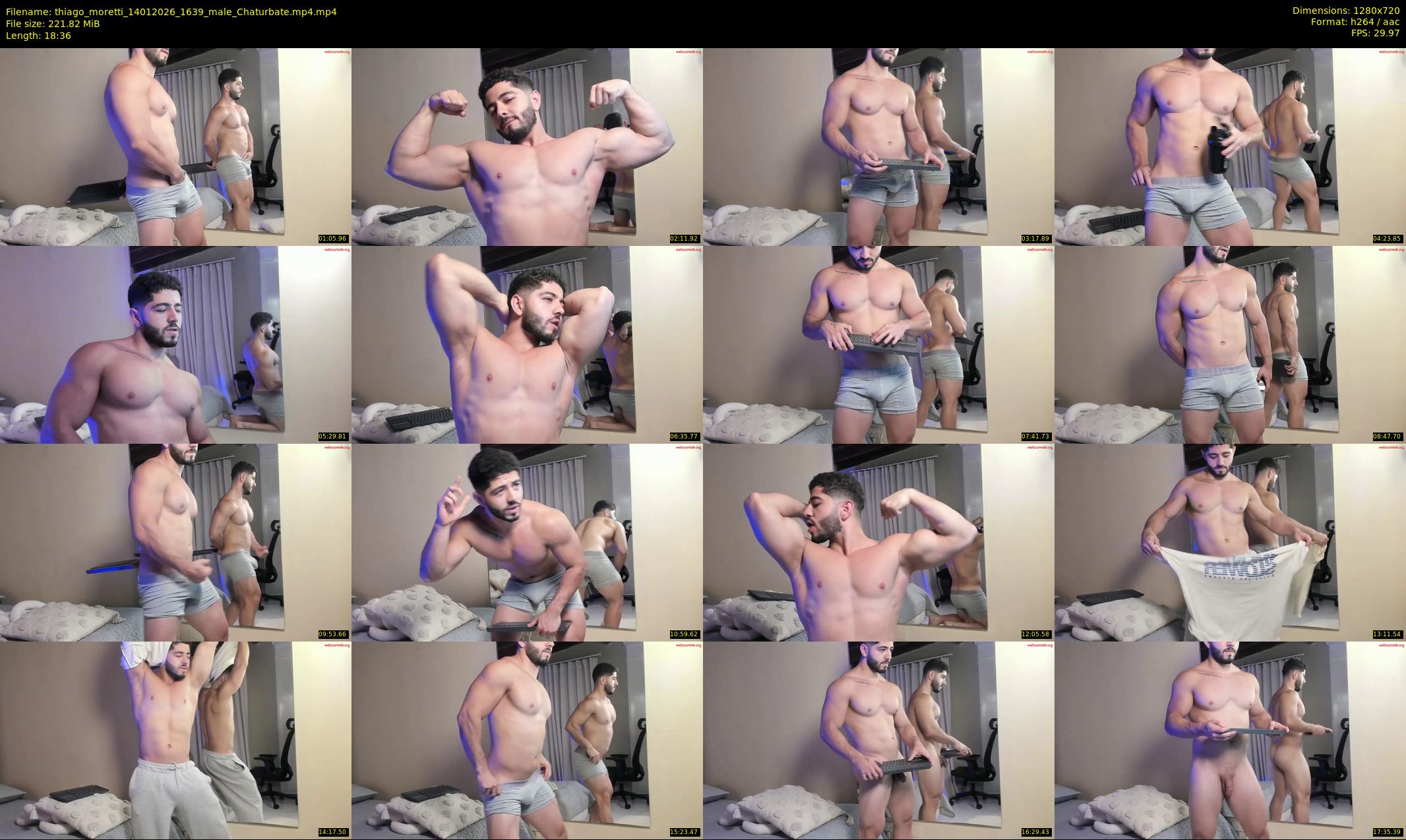 thiago_moretti — 19 minute Chaturbate male cam show recording, 720p, Jan 14, 2026