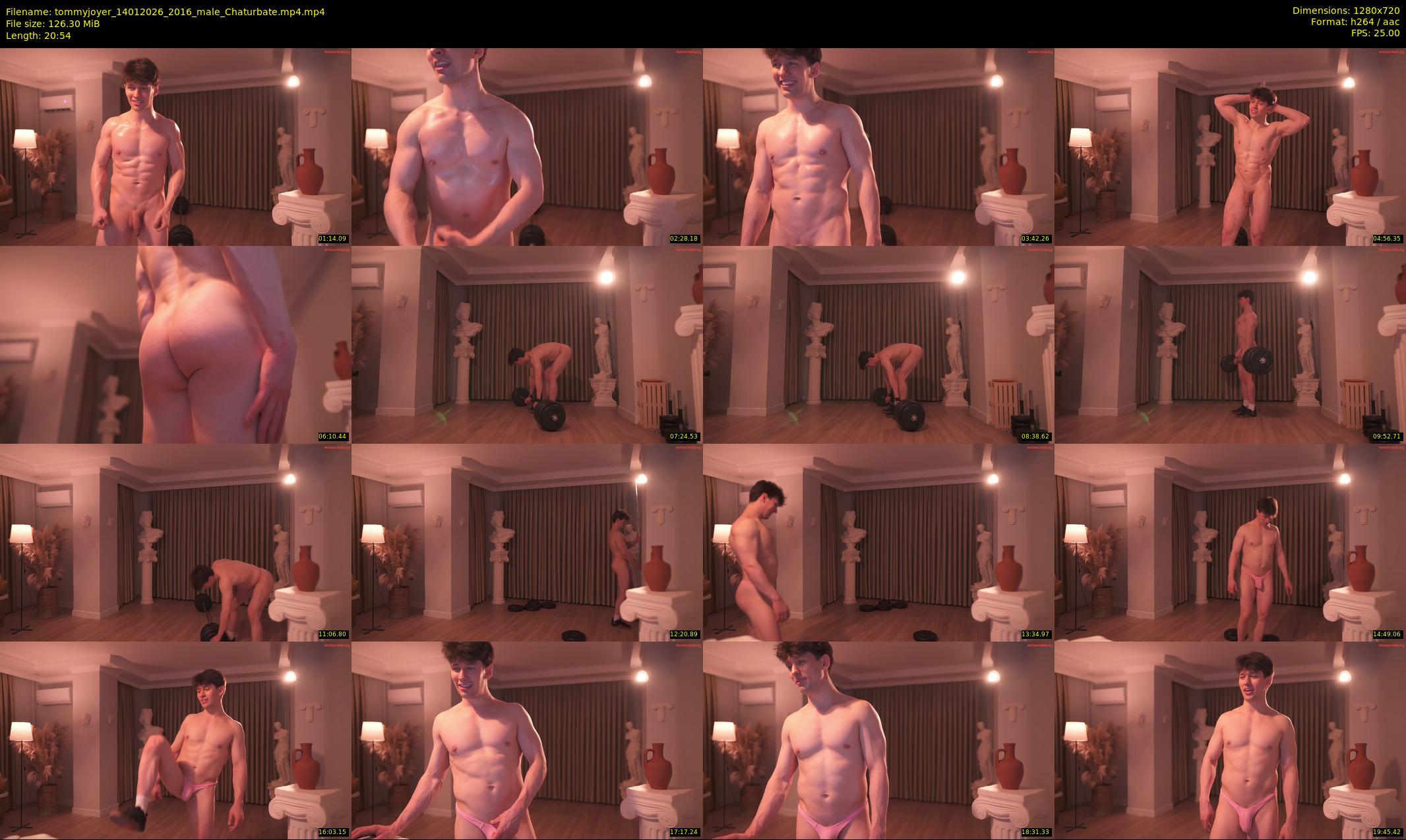 tommyjoyer — 21 minute Chaturbate male cam show recording, 720p, Jan 14, 2026