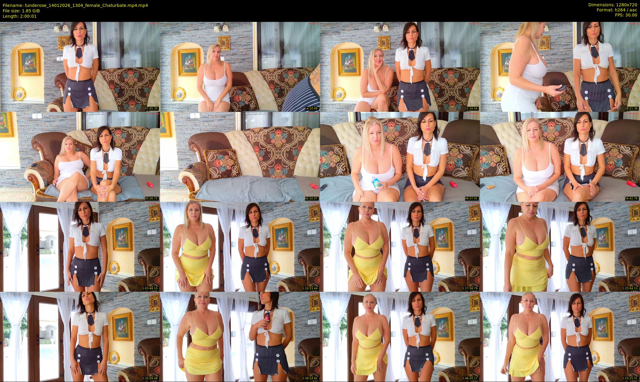 tunderose — 121 minute Chaturbate female cam show recording, 720p, Jan 14, 2026