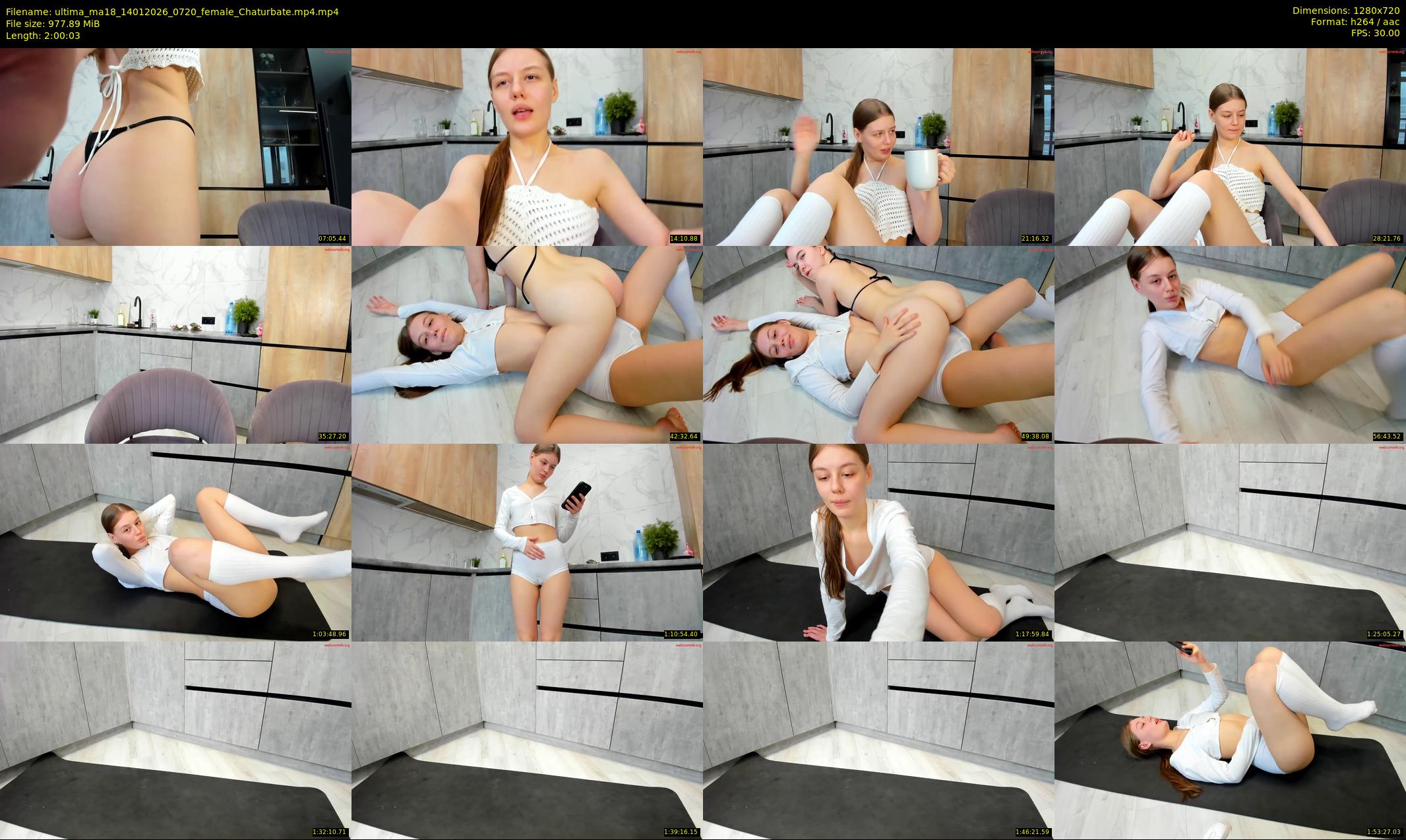 ultima_ma18 — 121 minute Chaturbate female cam show recording, 720p, Jan 14, 2026