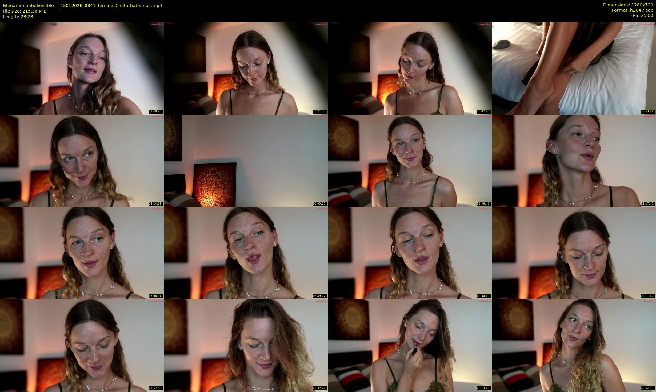 unbelievable__ — 29 minute Chaturbate female cam show recording, 720p, Jan 15, 2026