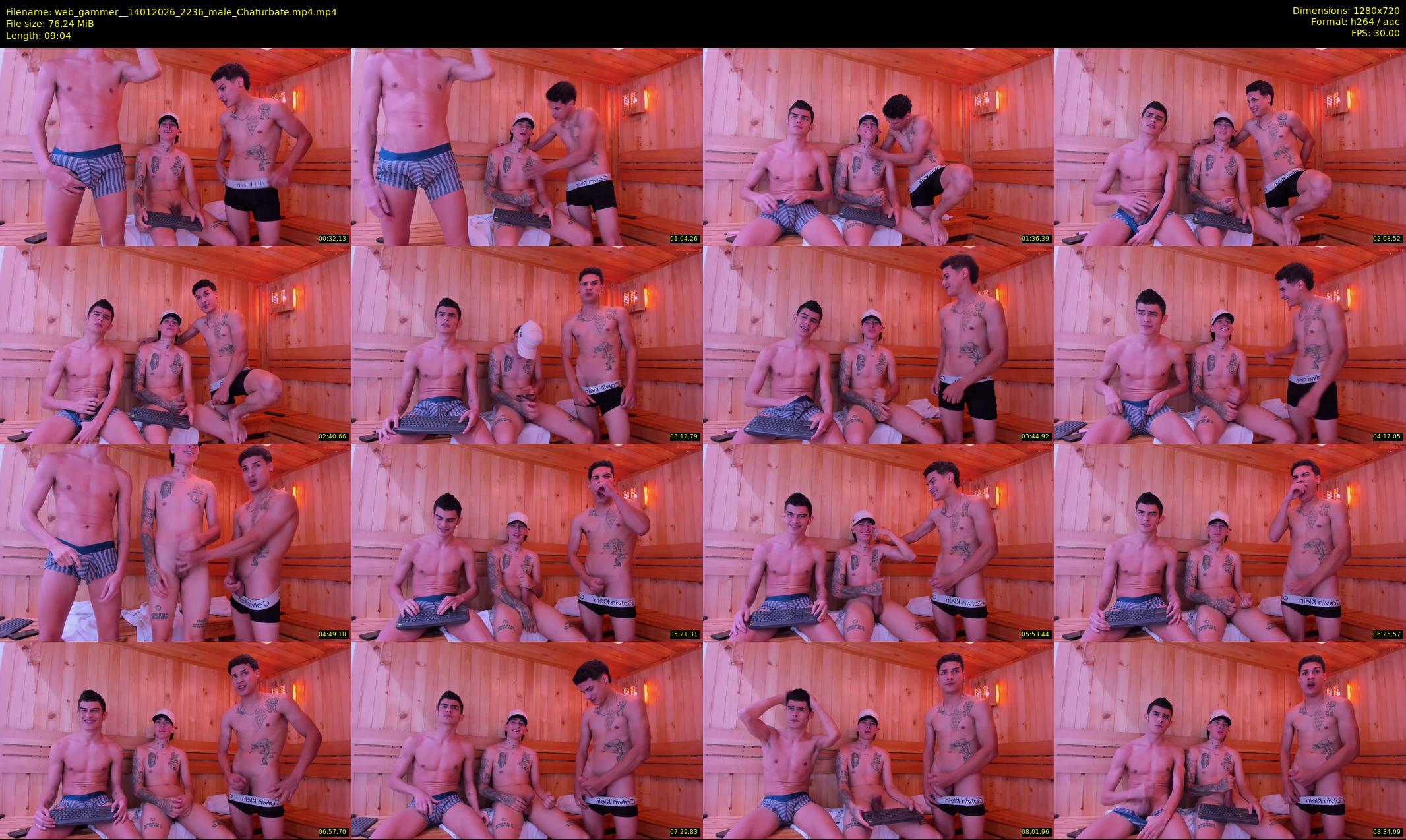 web_gammer_ — 10 minute Chaturbate male cam show recording, 720p, Jan 14, 2026