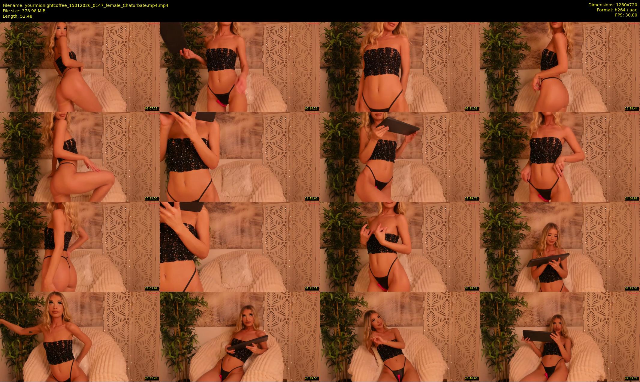 yourmidnightcoffee — 53 minute Chaturbate female cam show recording, 720p, Jan 15, 2026