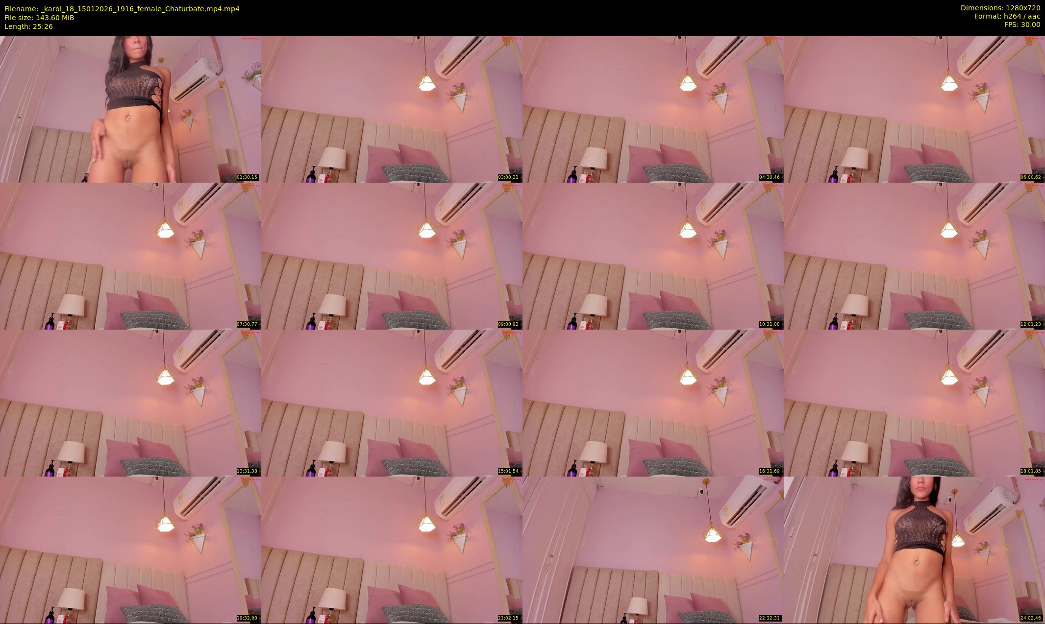 _karol_18 — 26 minute Chaturbate female cam show recording, 720p, Jan 15, 2026