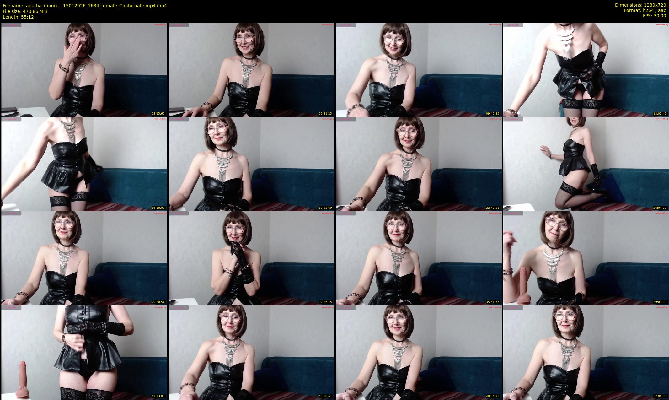 agatha_moore_ — 56 minute Chaturbate female cam show recording, 720p, Jan 15, 2026