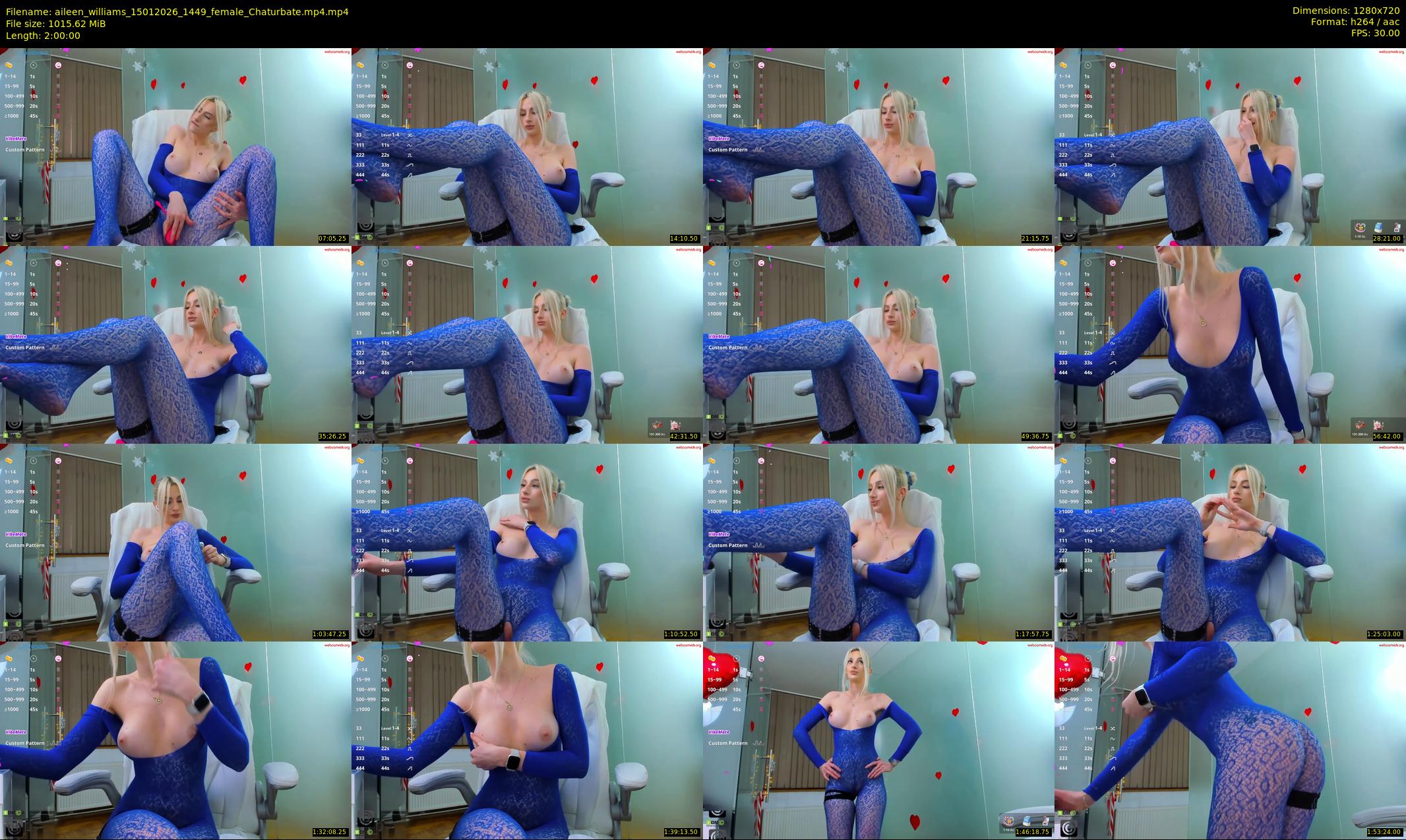 aileen_williams — 120 minute Chaturbate female cam show recording, 720p, Jan 15, 2026