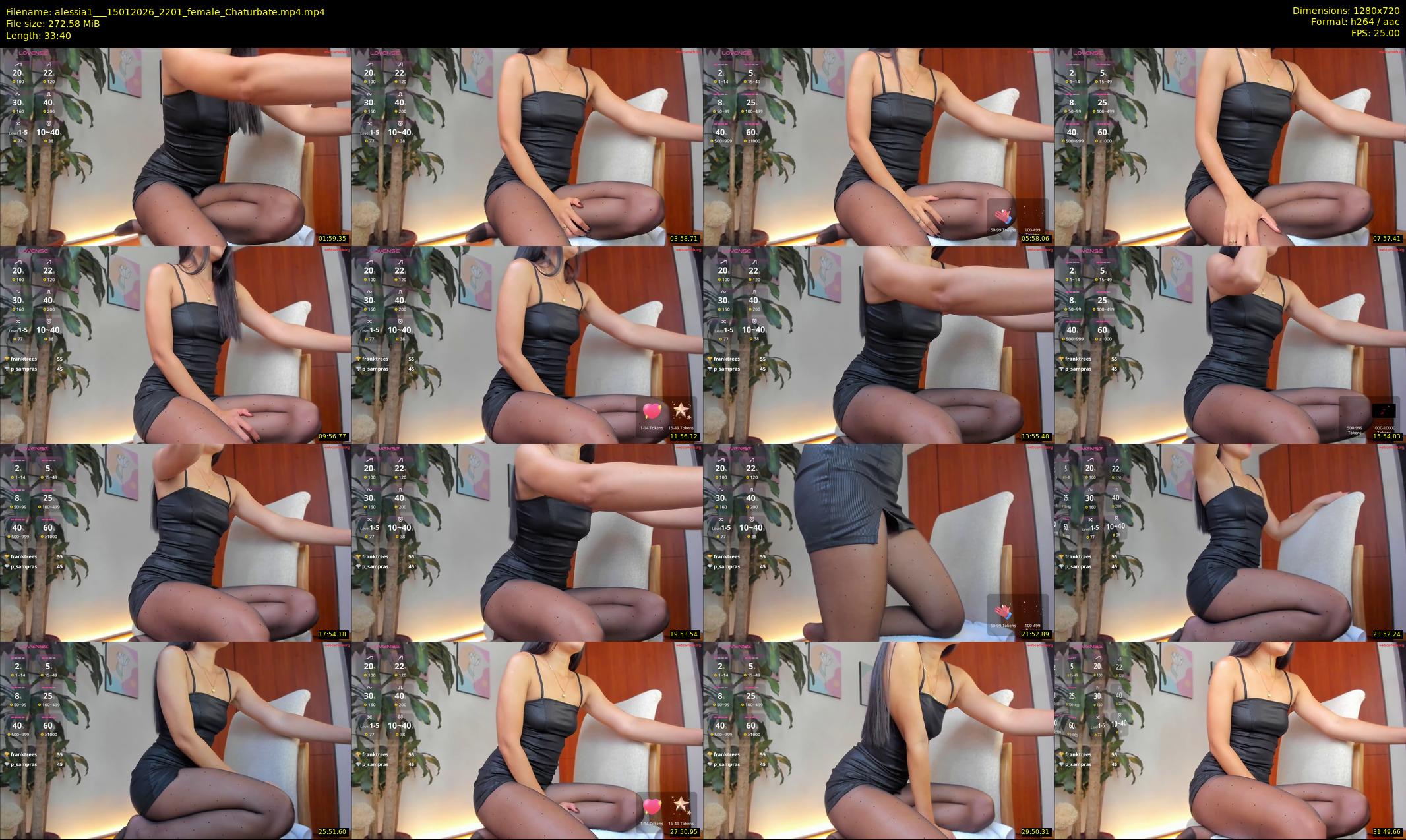alessia1__ — 34 minute Chaturbate female cam show recording, 720p, Jan 15, 2026