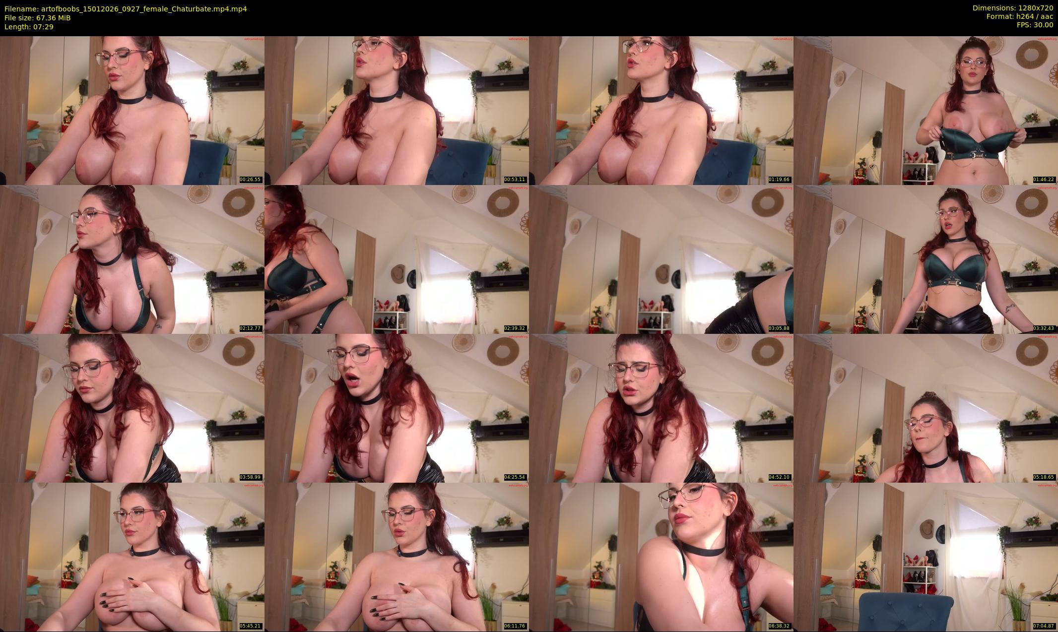 artofboobs — 8 minute Chaturbate female cam show recording, 720p, Jan 15, 2026