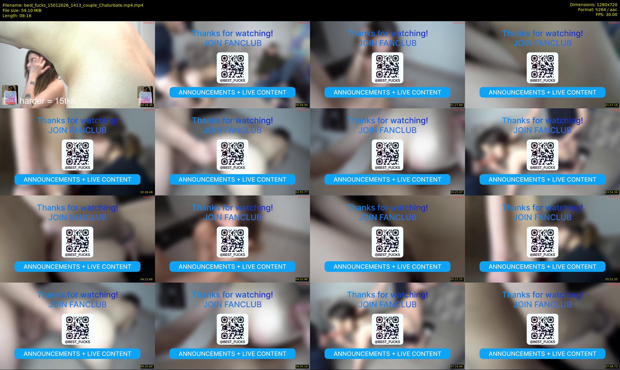 best_fucks — 9 minute Chaturbate couple cam show recording, 720p, Jan 15, 2026