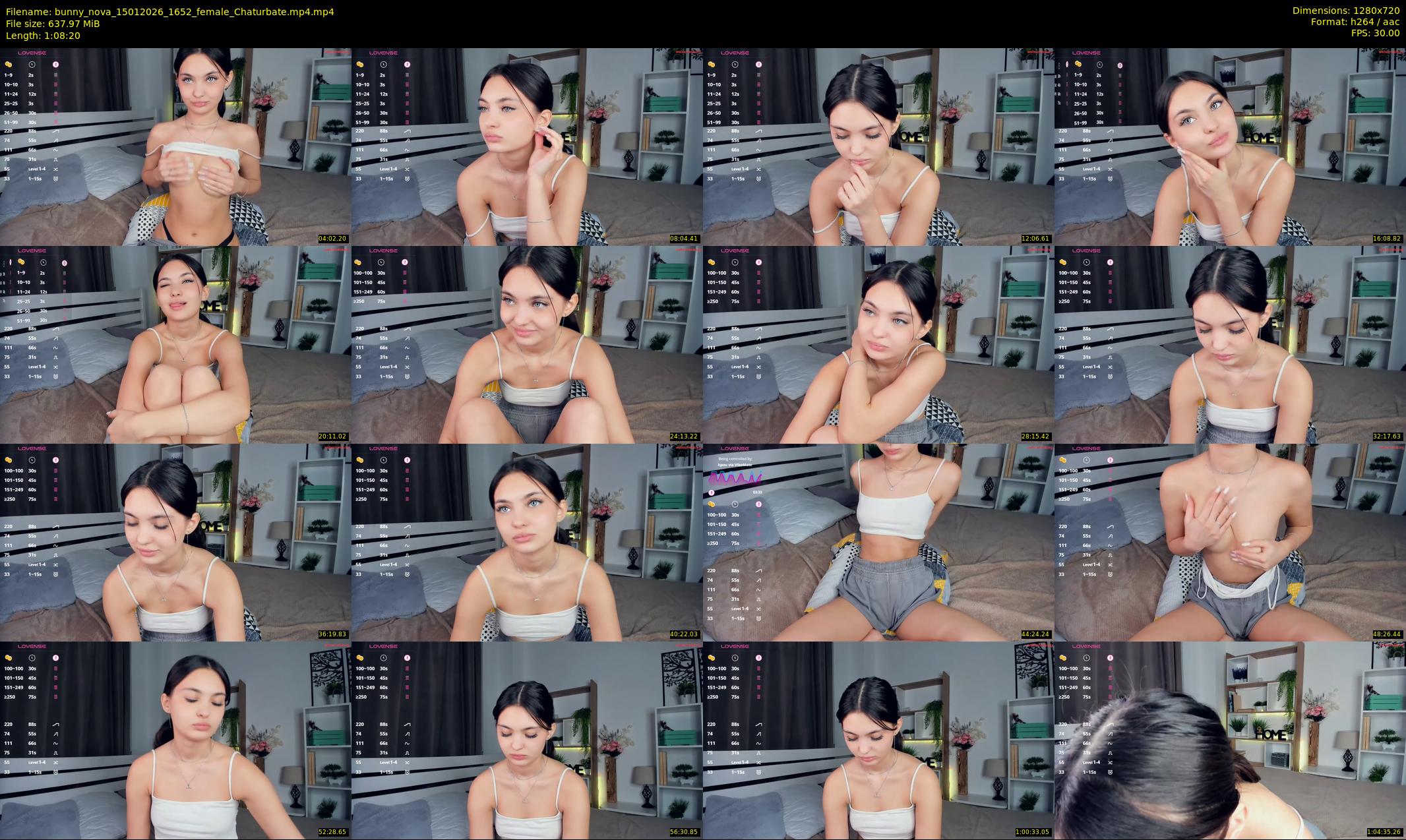 bunny_nova — 69 minute Chaturbate female cam show recording, 720p, Jan 15, 2026