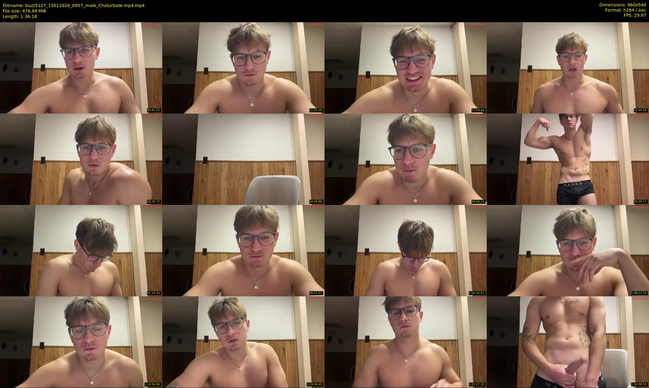 buzz5127 — 97 minute Chaturbate male cam show recording, 480p, Jan 15, 2026