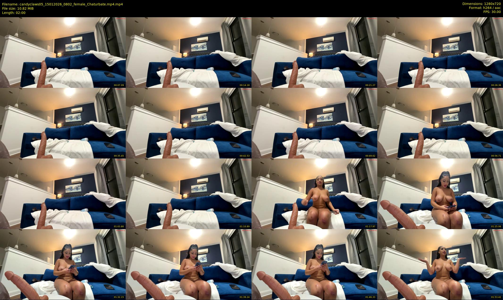 candyclaws05 — 2 minute Chaturbate female cam show recording, 720p, Jan 15, 2026