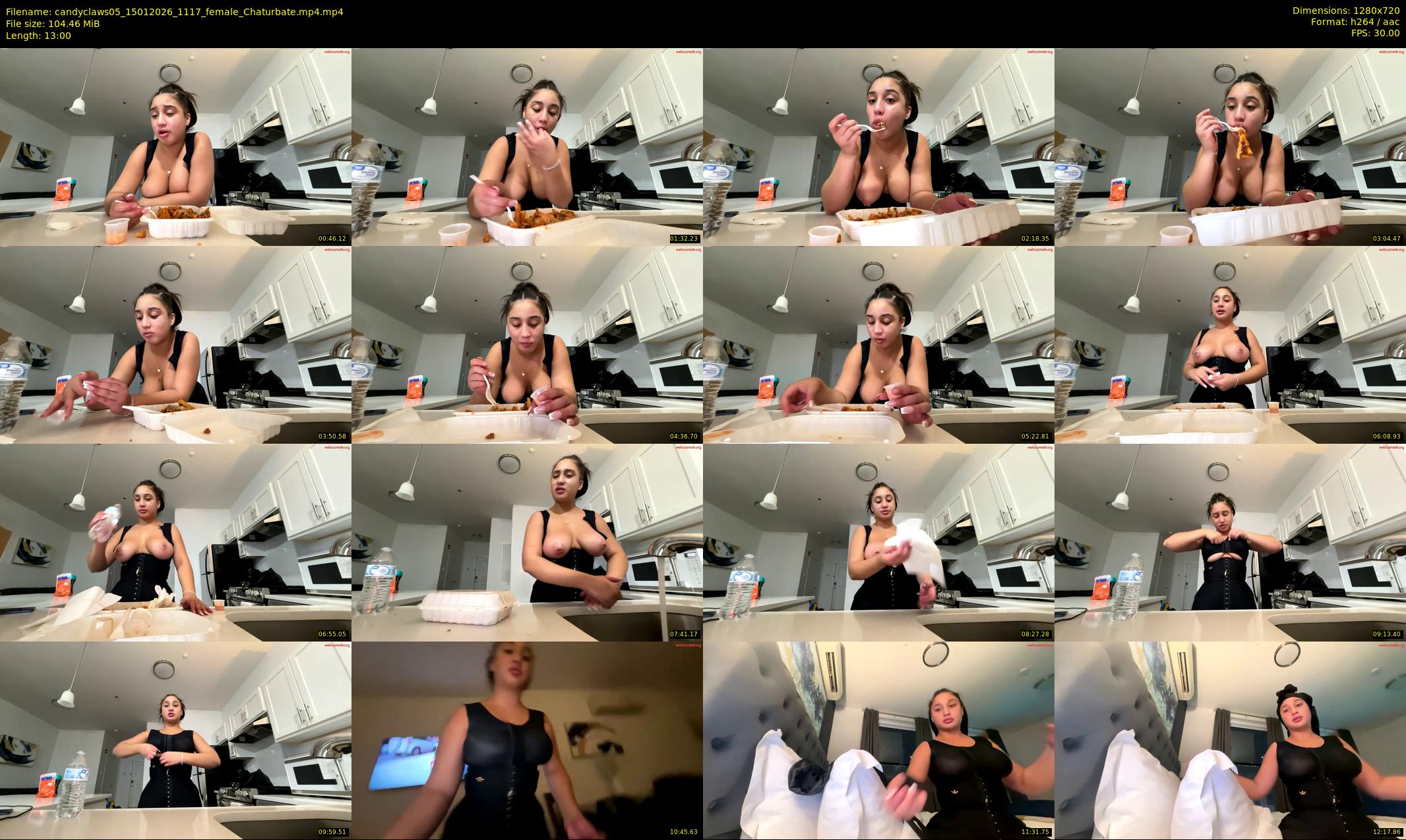 candyclaws05 — 13 minute Chaturbate female cam show recording, 720p, Jan 15, 2026