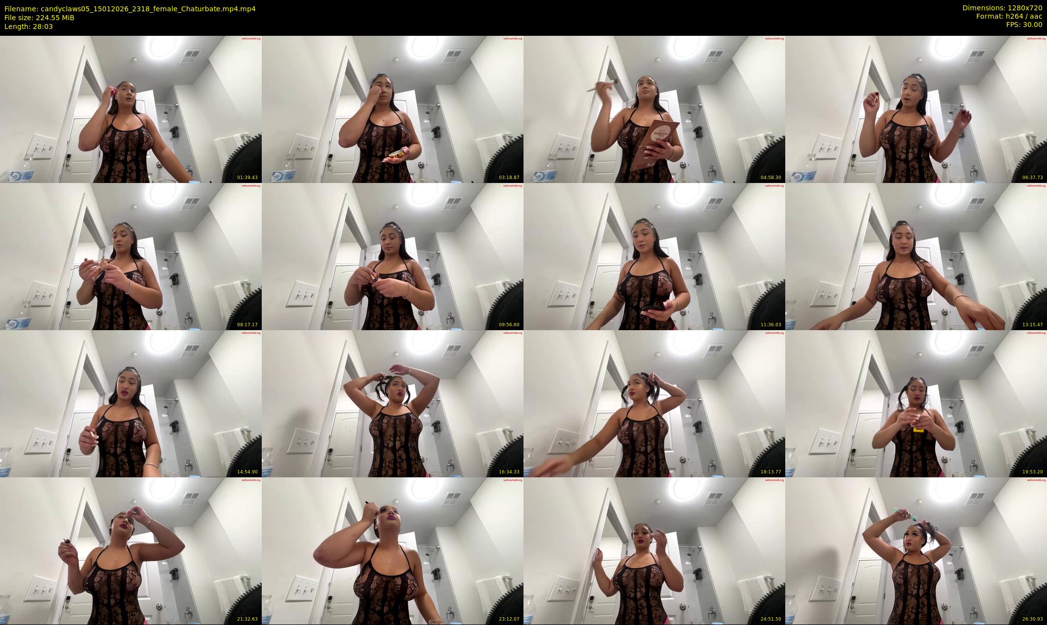 candyclaws05 — 29 minute Chaturbate female cam show recording, 720p, Jan 15, 2026