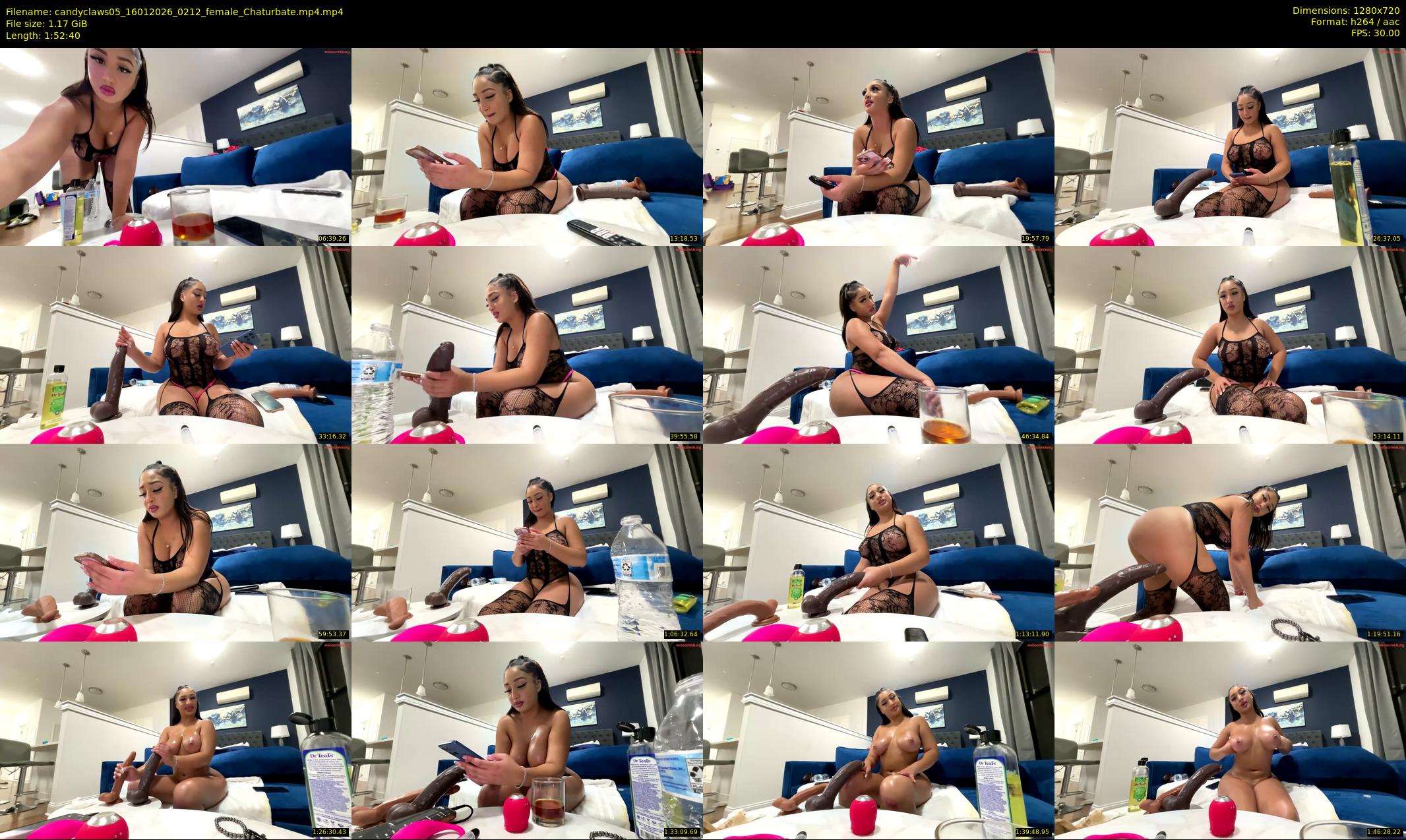 candyclaws05 — 113 minute Chaturbate female cam show recording, 720p, Jan 16, 2026