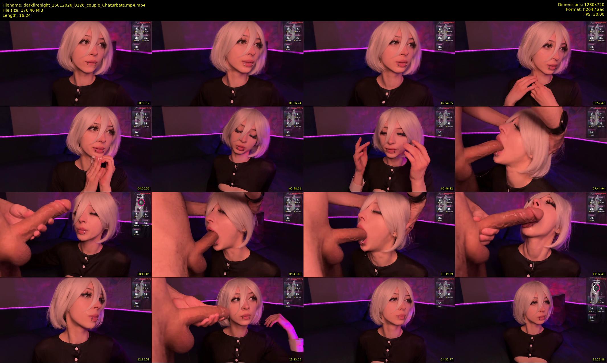 darkfirenight — 17 minute Chaturbate couple cam show recording, 720p, Jan 16, 2026