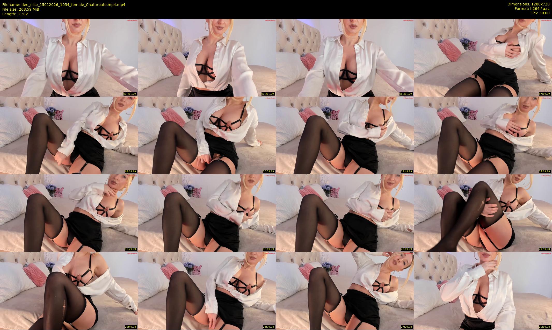 dee_nise — 32 minute Chaturbate female cam show recording, 720p, Jan 15, 2026