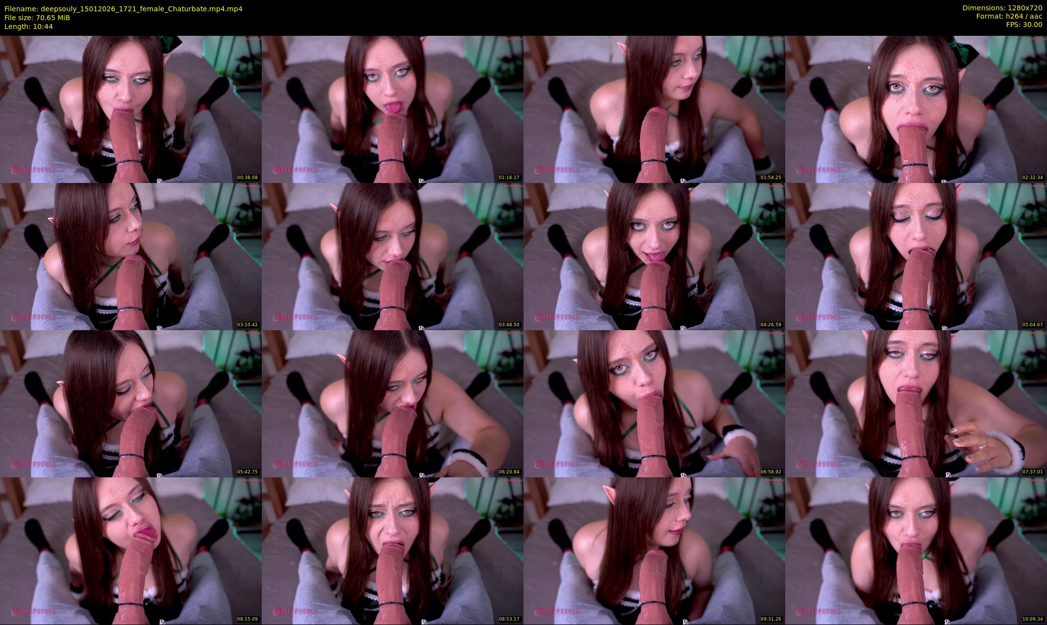 deepsouly — 11 minute Chaturbate female cam show recording, 720p, Jan 15, 2026