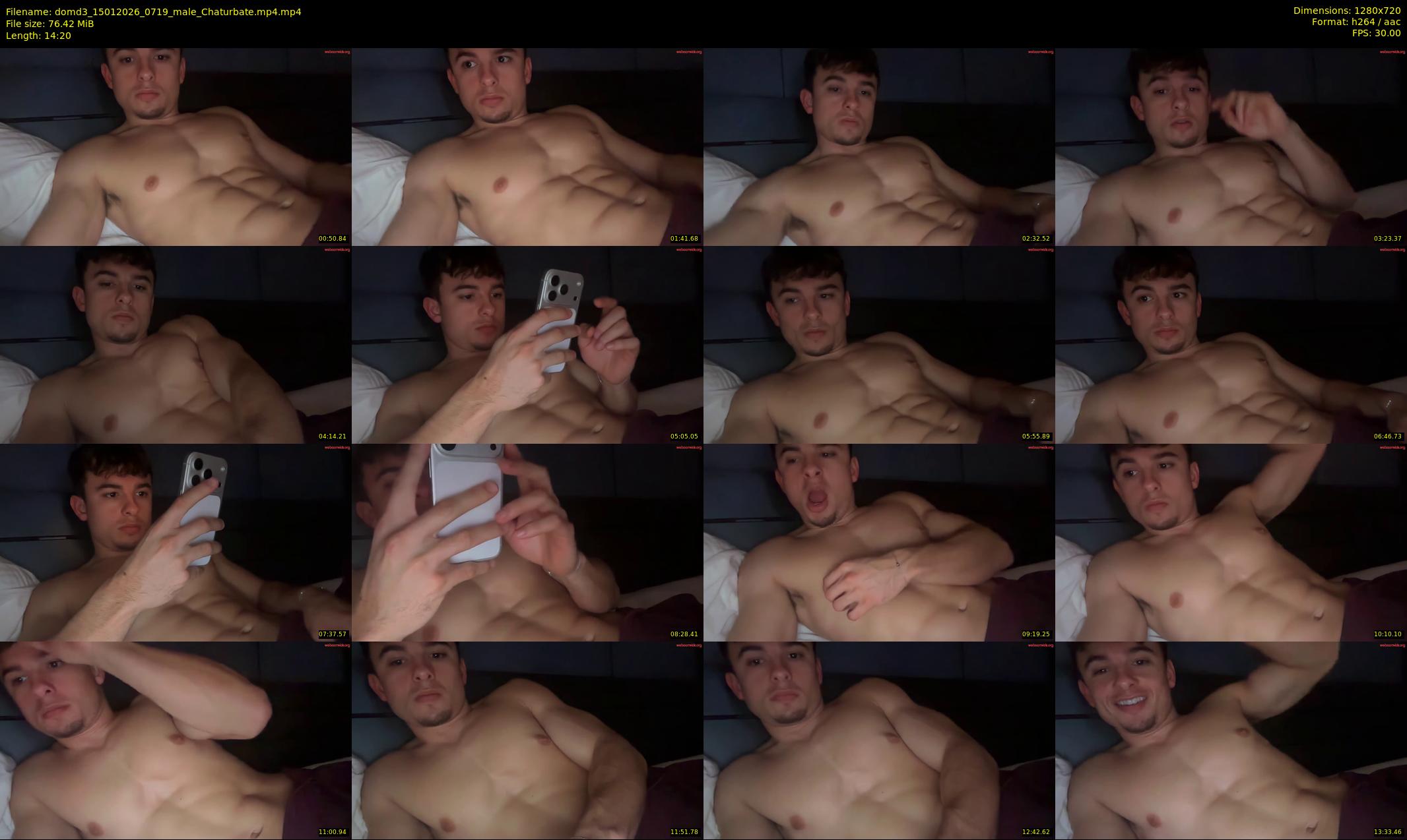 domd3 — 15 minute Chaturbate male cam show recording, 720p, Jan 15, 2026