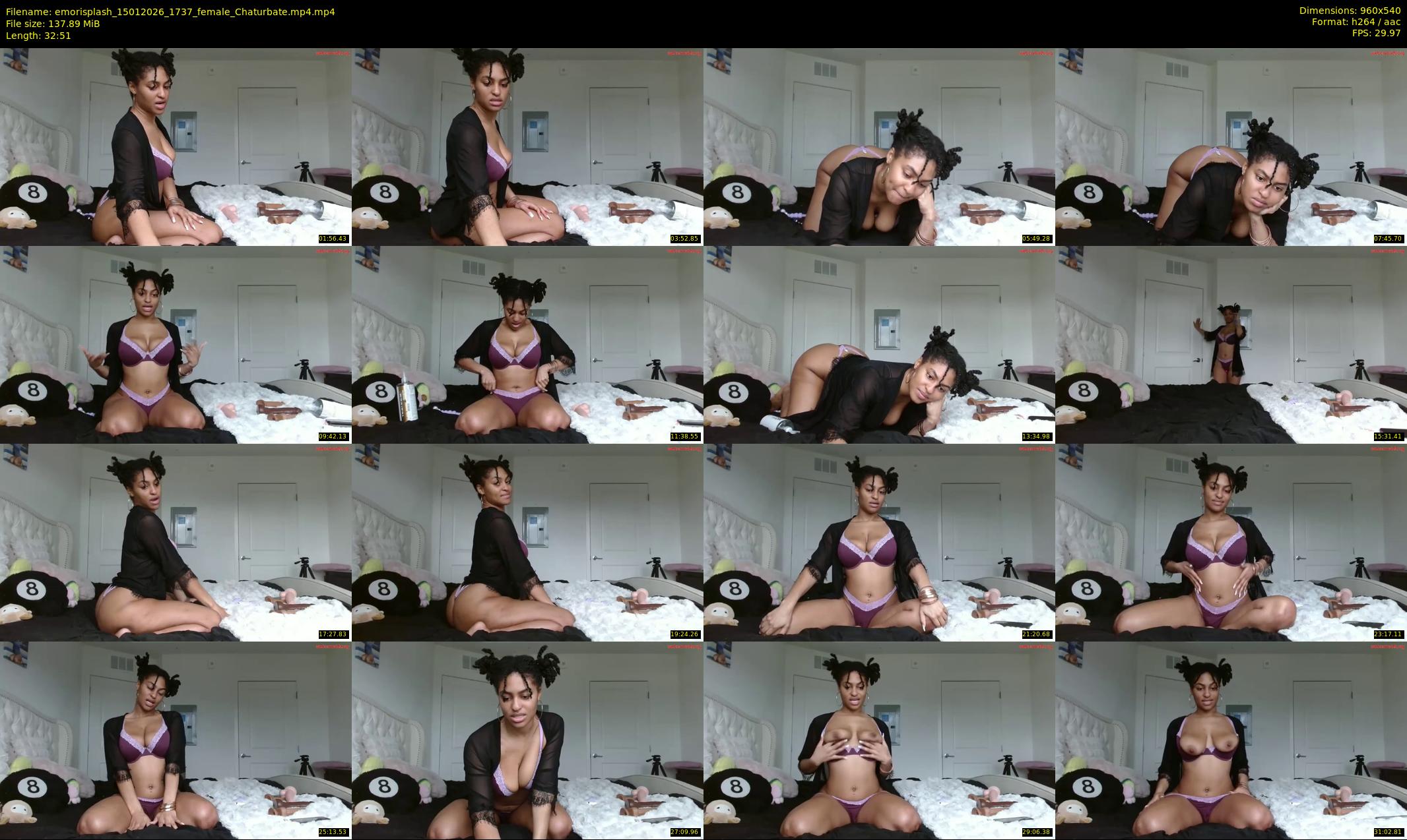 emorisplash — 33 minute Chaturbate female cam show recording, 480p, Jan 15, 2026