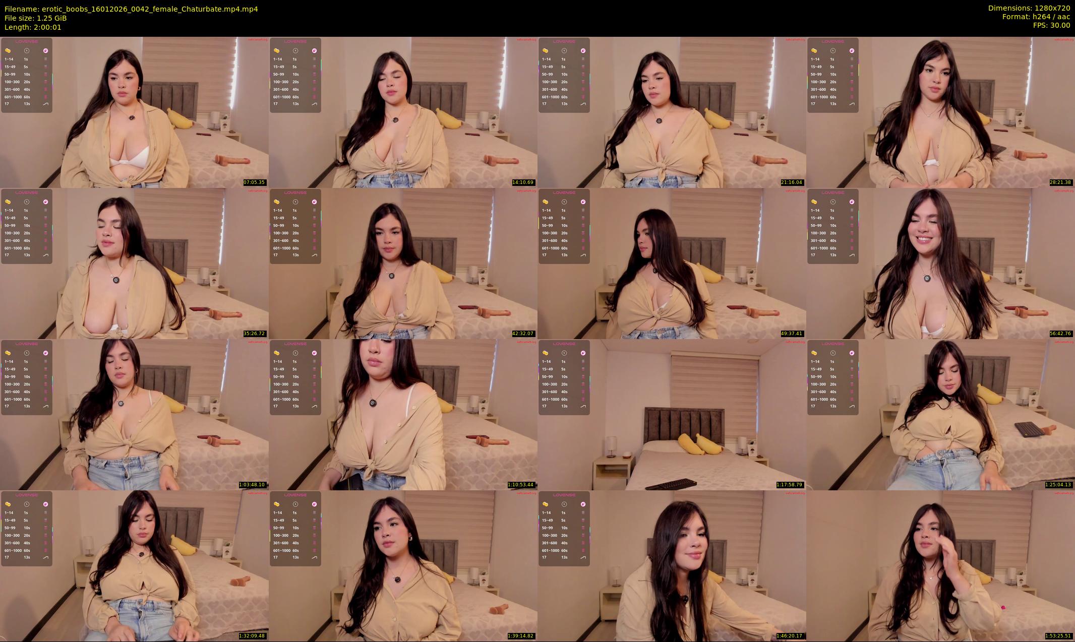 erotic_boobs — 121 minute Chaturbate female cam show recording, 720p, Jan 16, 2026