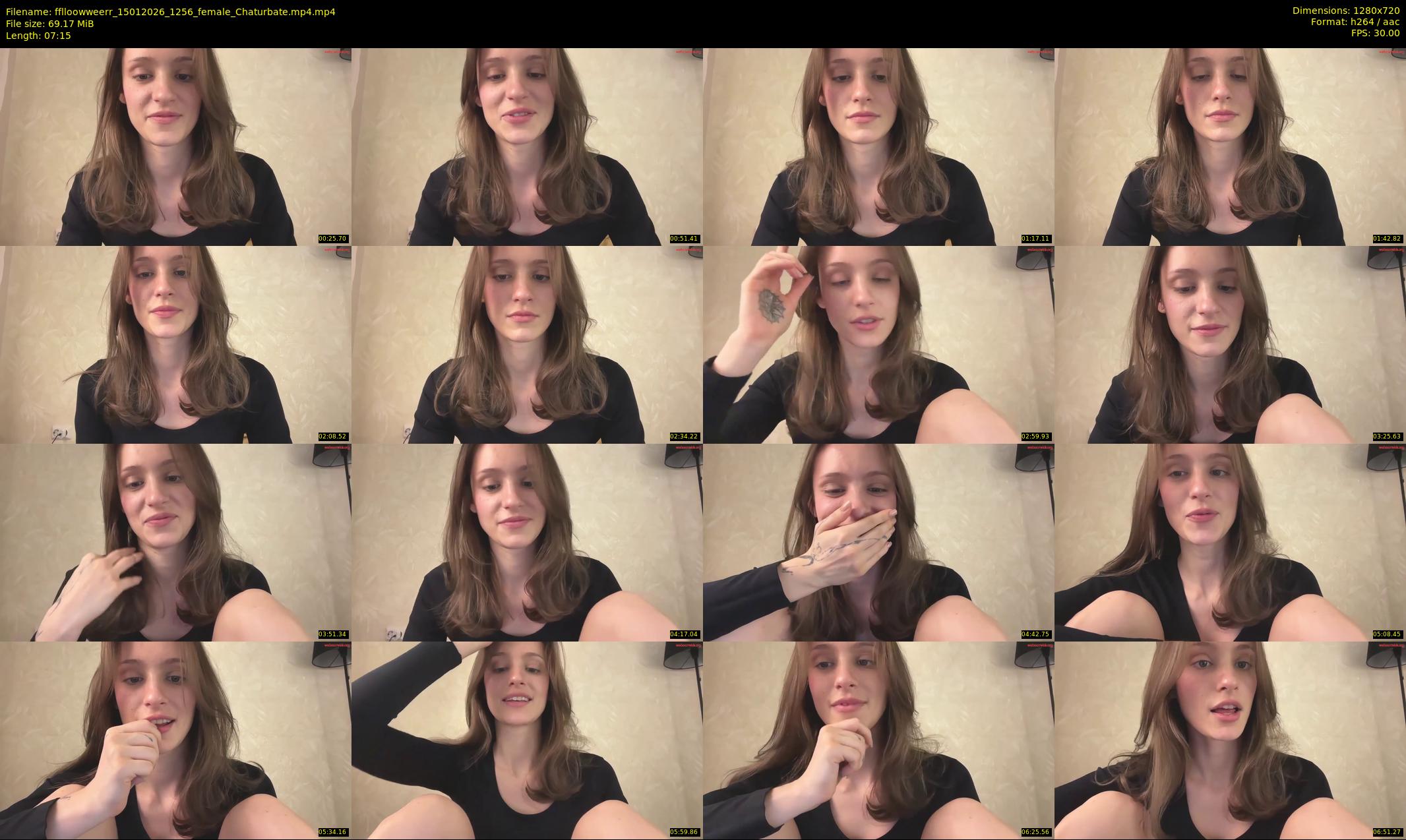fflloowweerr — 8 minute Chaturbate couple cam show recording, 720p, Jan 15, 2026