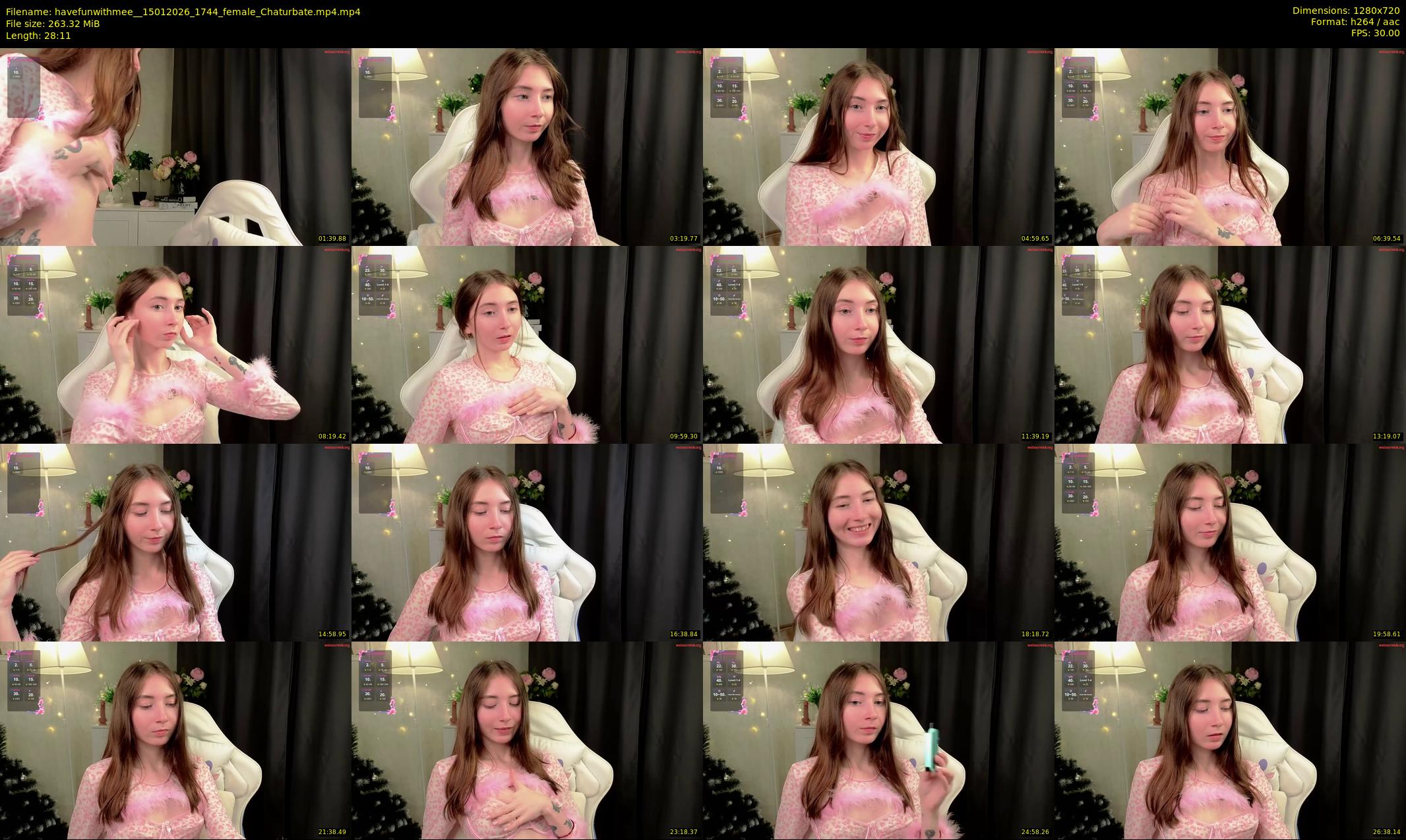 havefunwithmee_ — 29 minute Chaturbate female cam show recording, 720p, Jan 15, 2026