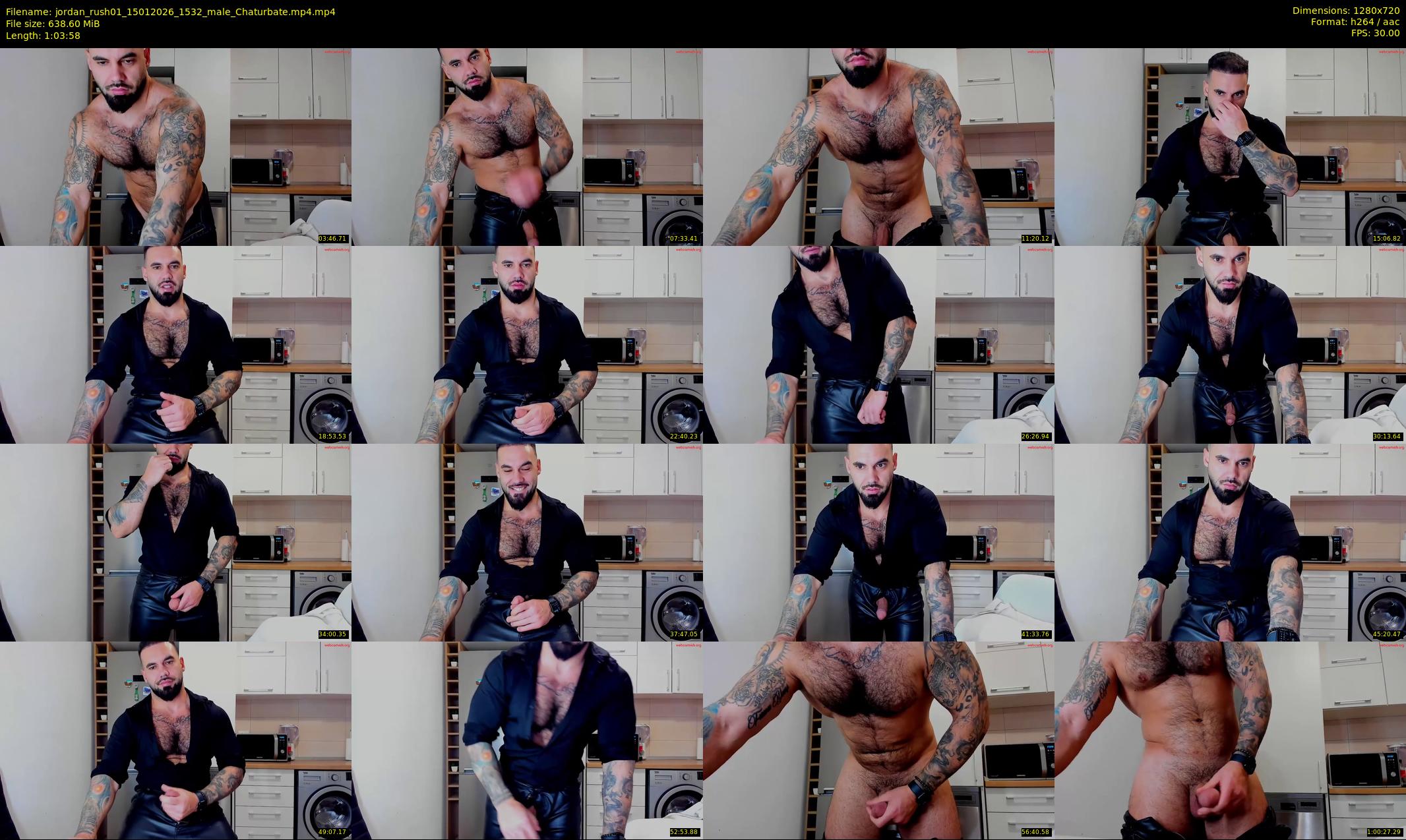 jordan_rush01 — 64 minute Chaturbate male cam show recording, 720p, Jan 15, 2026