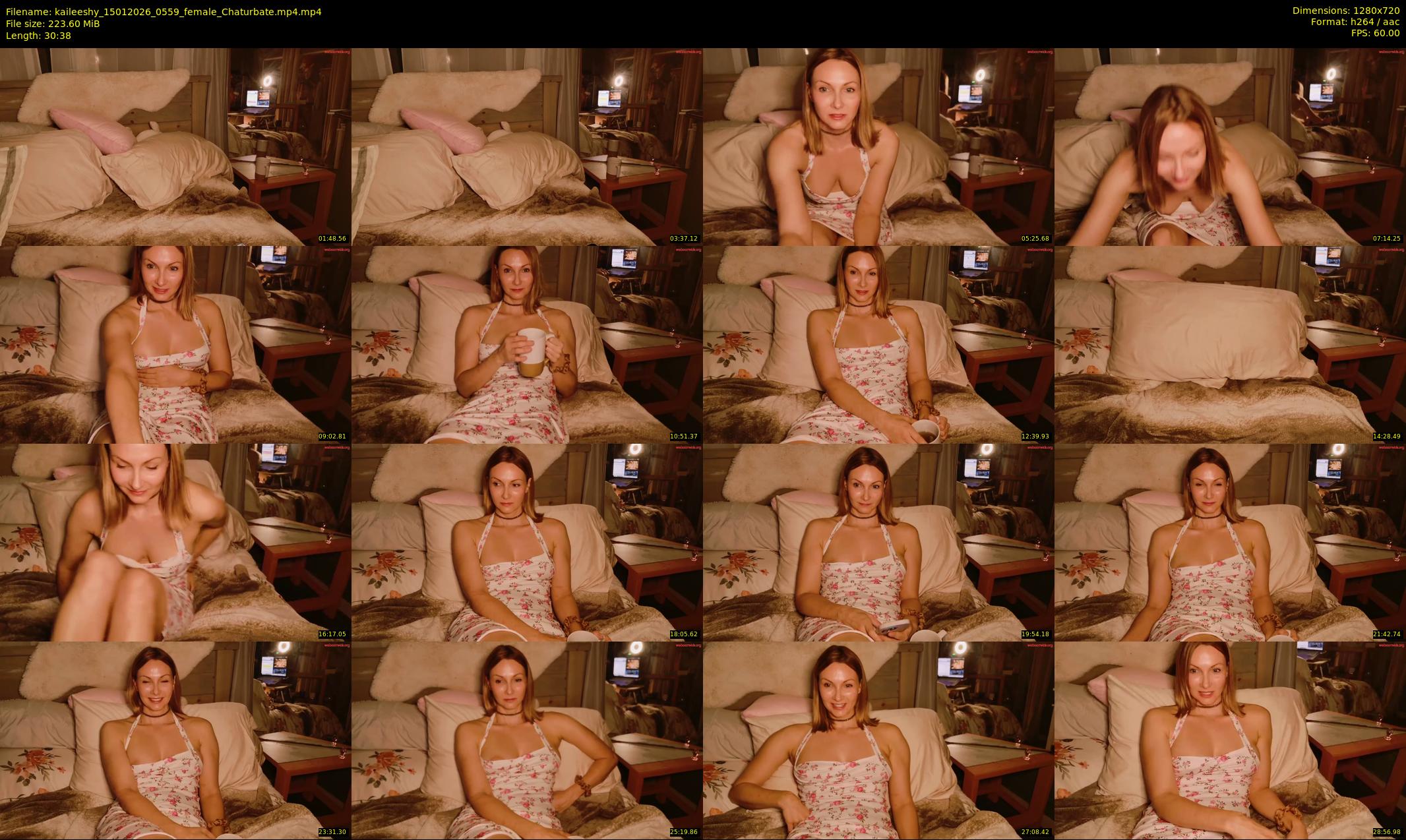 kaileeshy — 31 minute Chaturbate female cam show recording, 720p, Jan 15, 2026