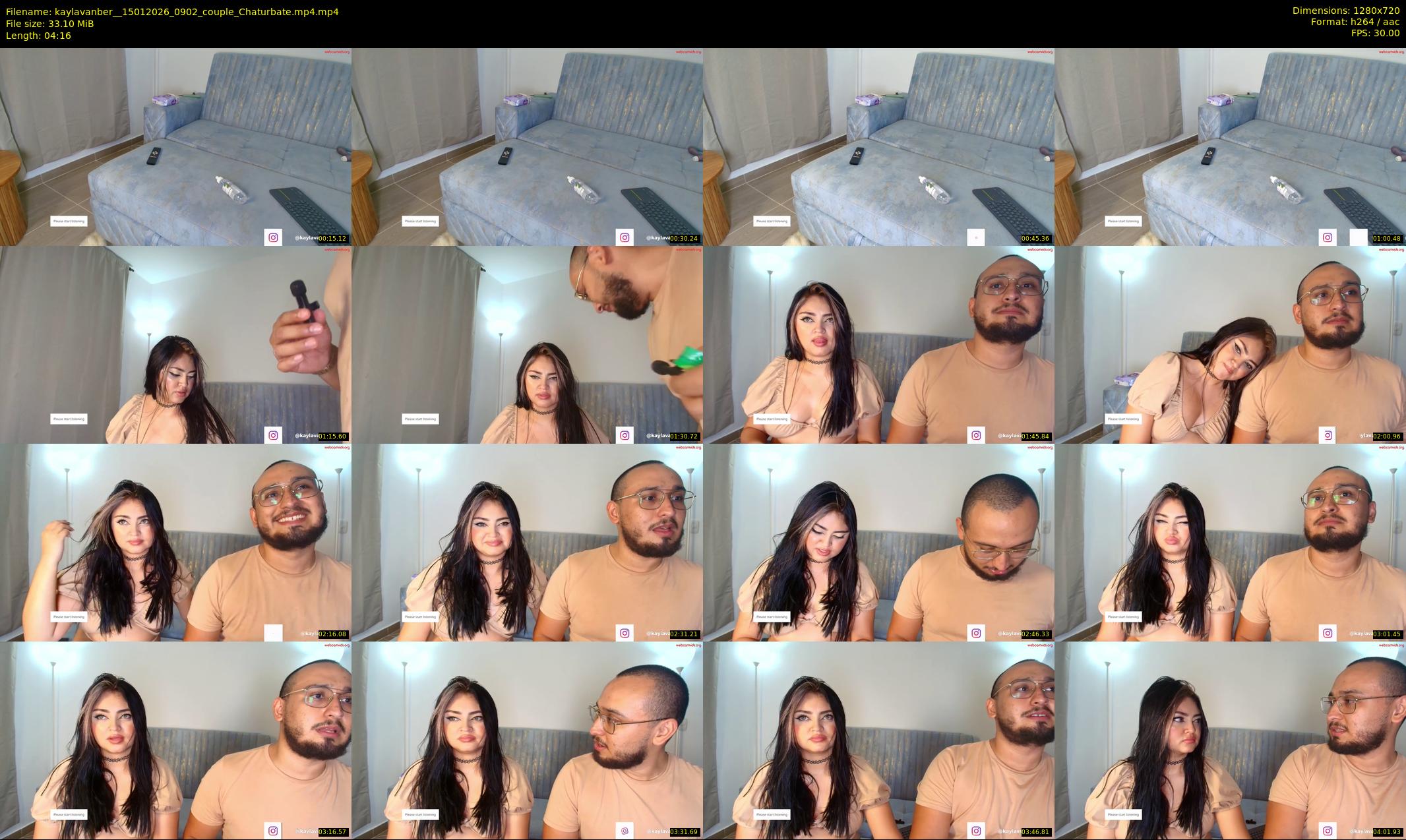 kaylavanber_ — 5 minute Chaturbate couple cam show recording, 720p, Jan 15, 2026