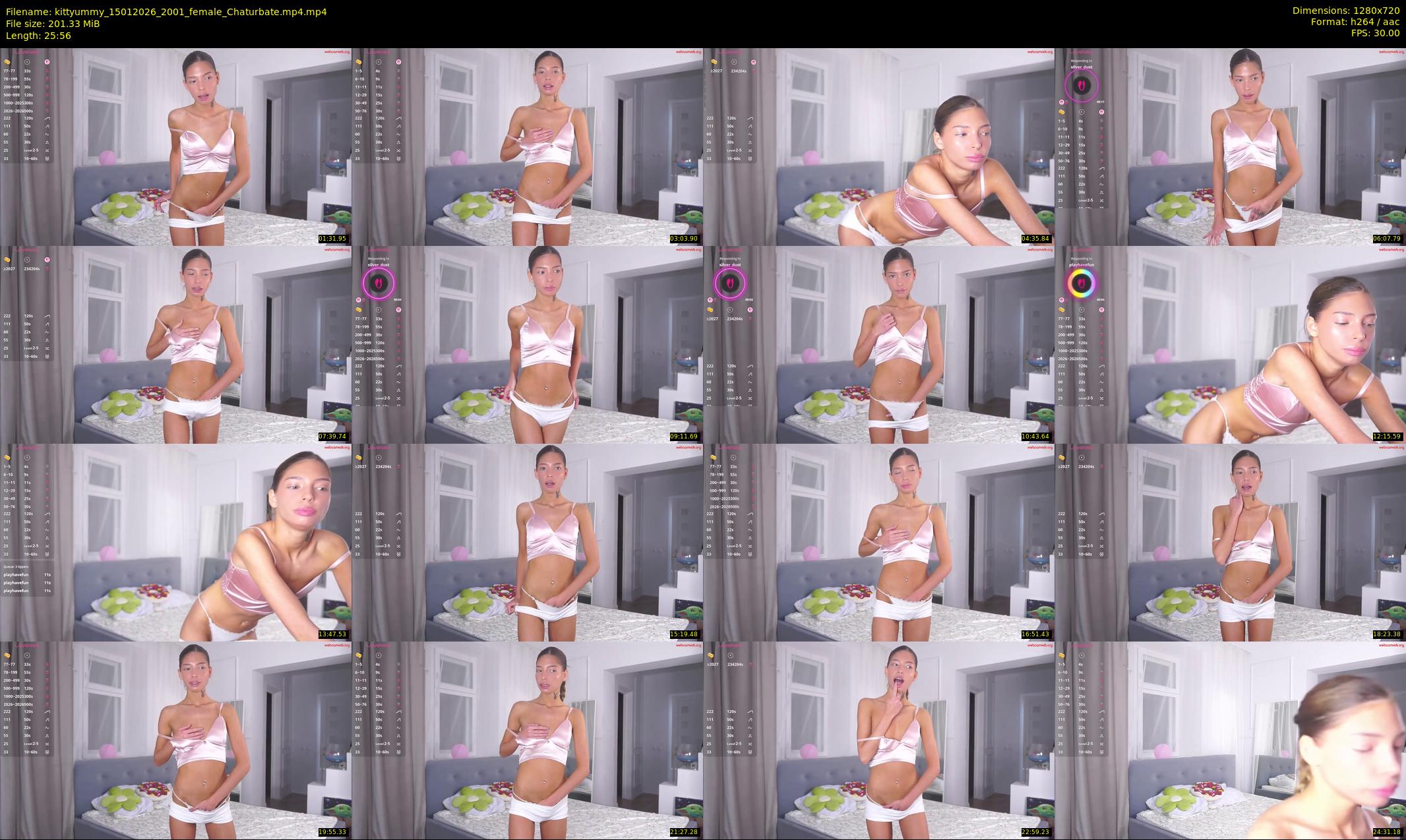 kittyummy — 26 minute Chaturbate female cam show recording, 720p, Jan 15, 2026
