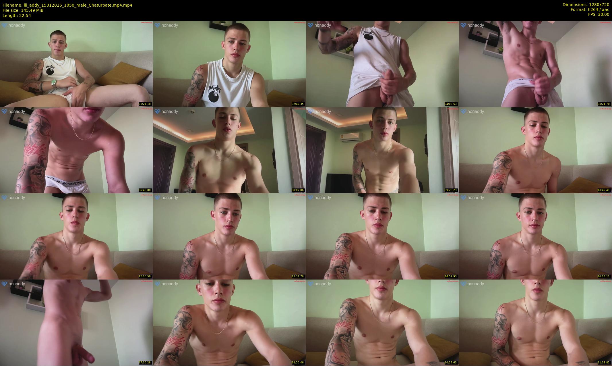 lil_addy — 23 minute Chaturbate male cam show recording, 720p, Jan 15, 2026