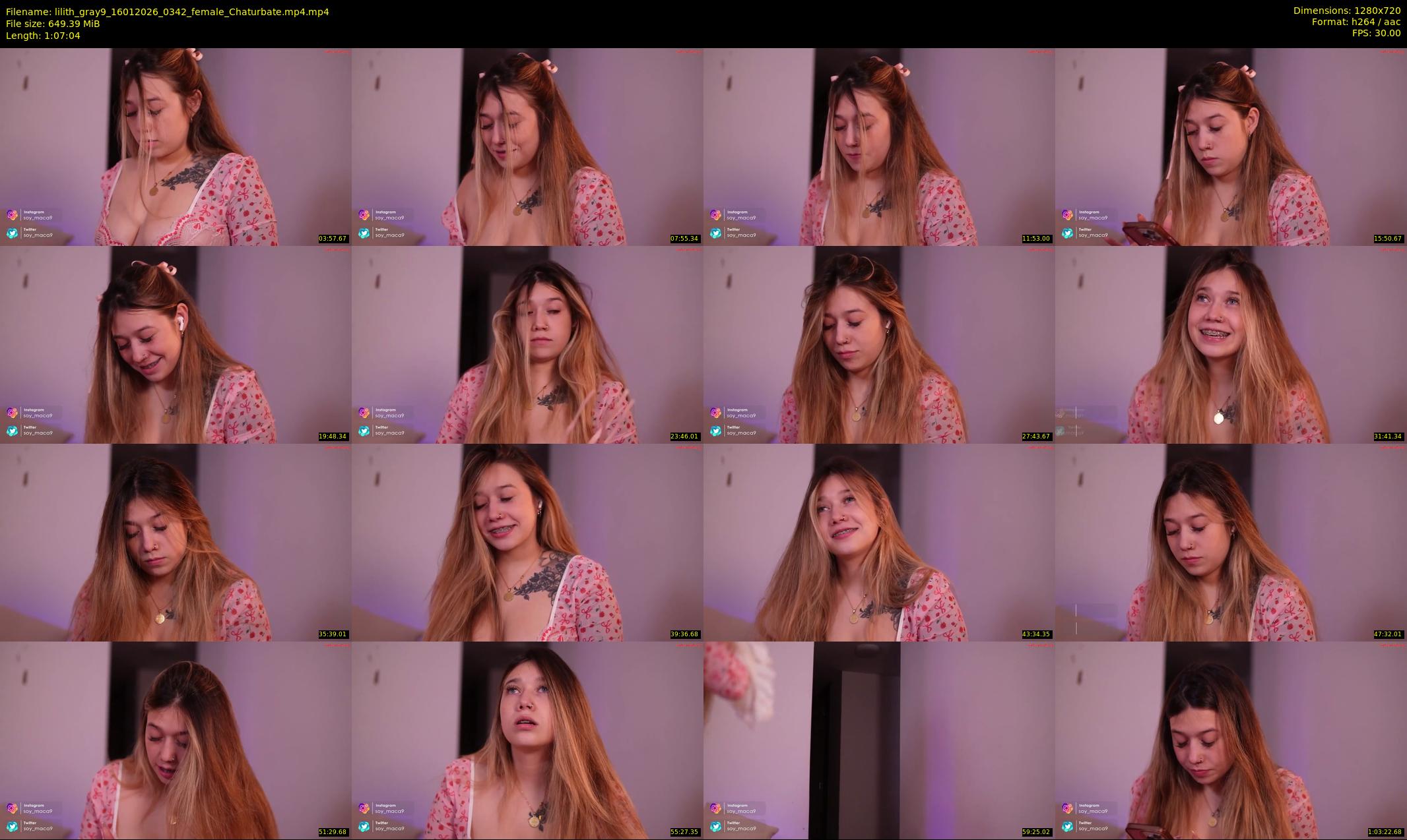 lilith_gray9 — 68 minute Chaturbate female cam show recording, 720p, Jan 16, 2026