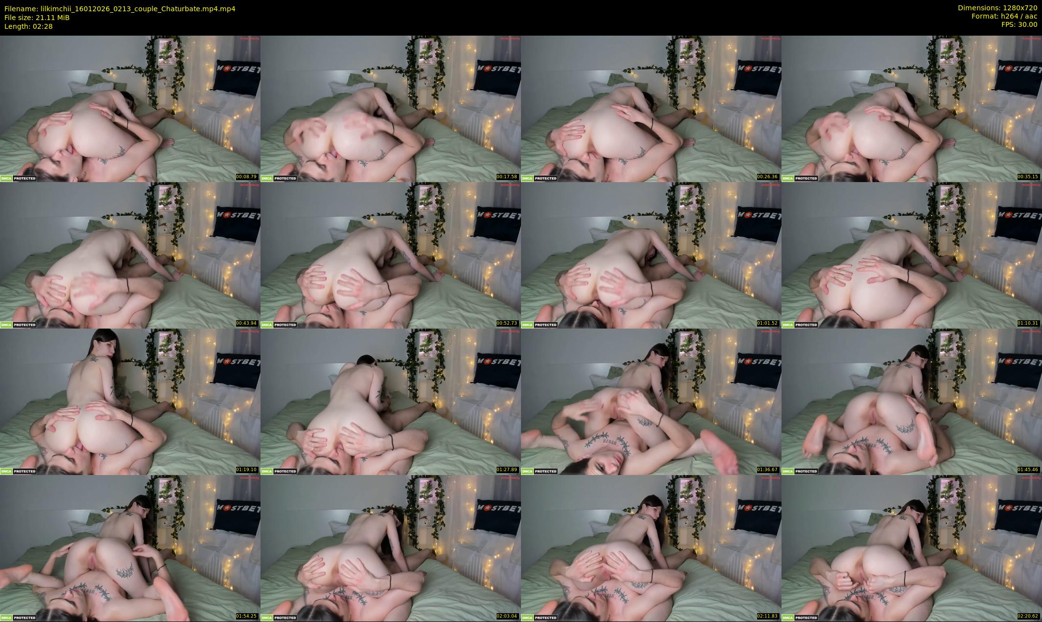 lilkimchii — 3 minute Chaturbate couple cam show recording, 720p, Jan 16, 2026