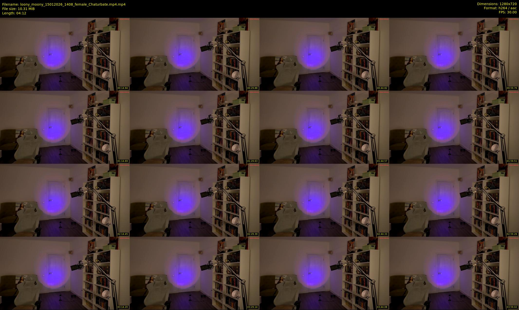 loony_moony — 5 minute Chaturbate couple cam show recording, 720p, Jan 15, 2026