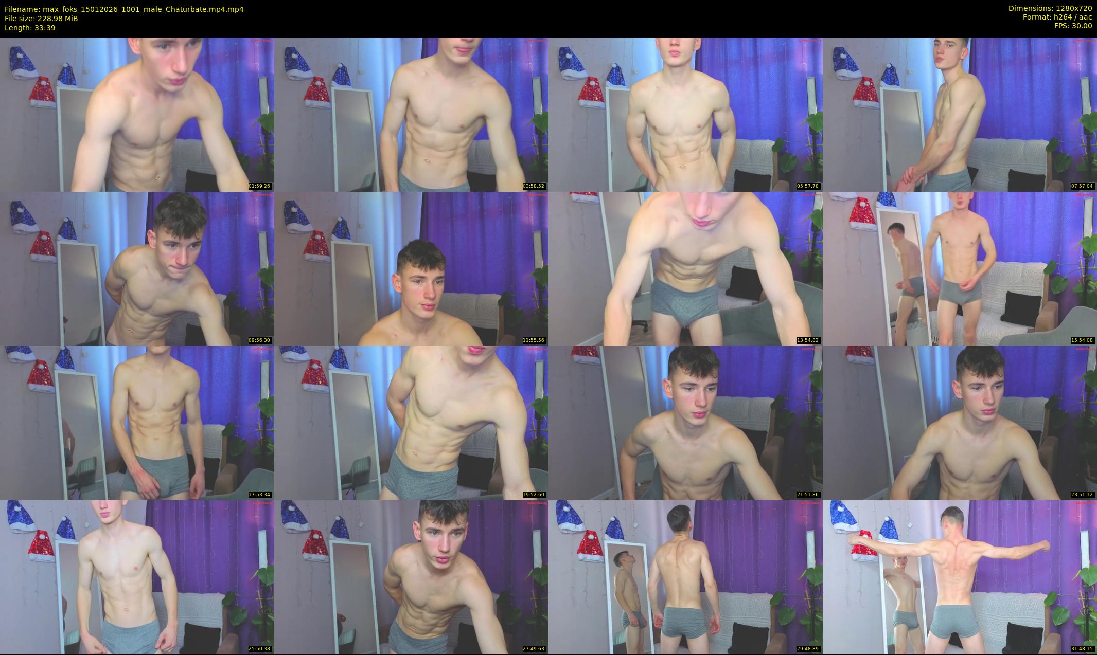 max_foks — 34 minute Chaturbate male cam show recording, 720p, Jan 15, 2026