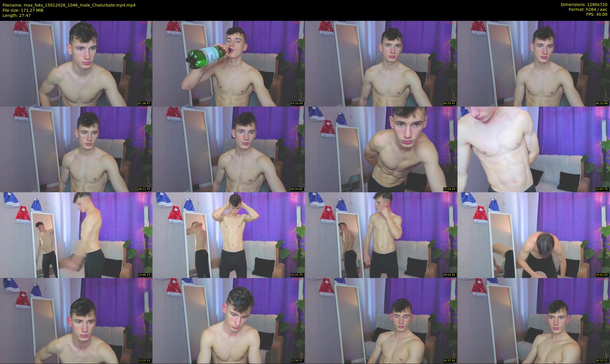 max_foks — 28 minute Chaturbate male cam show recording, 720p, Jan 15, 2026