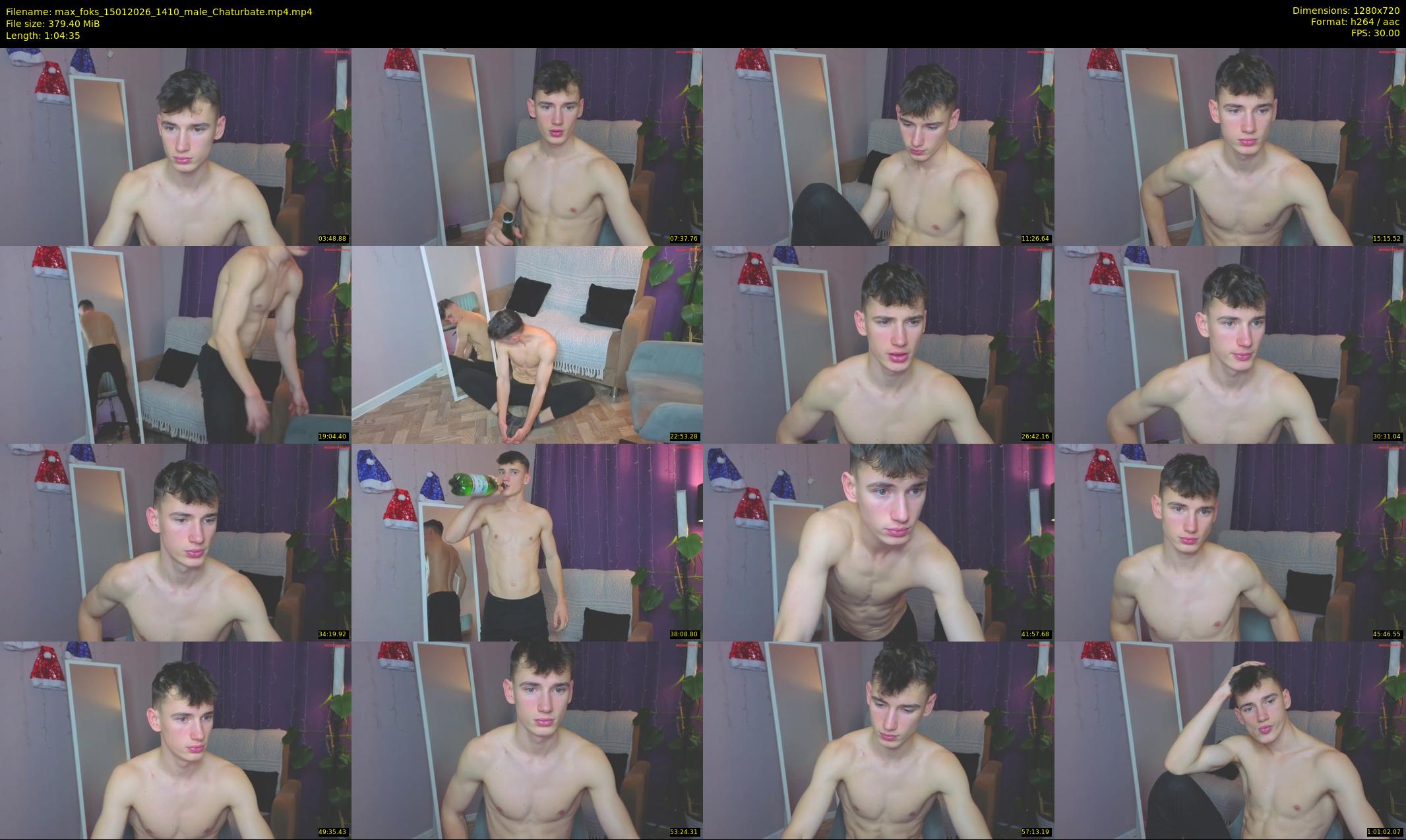 max_foks — 65 minute Chaturbate male cam show recording, 720p, Jan 15, 2026