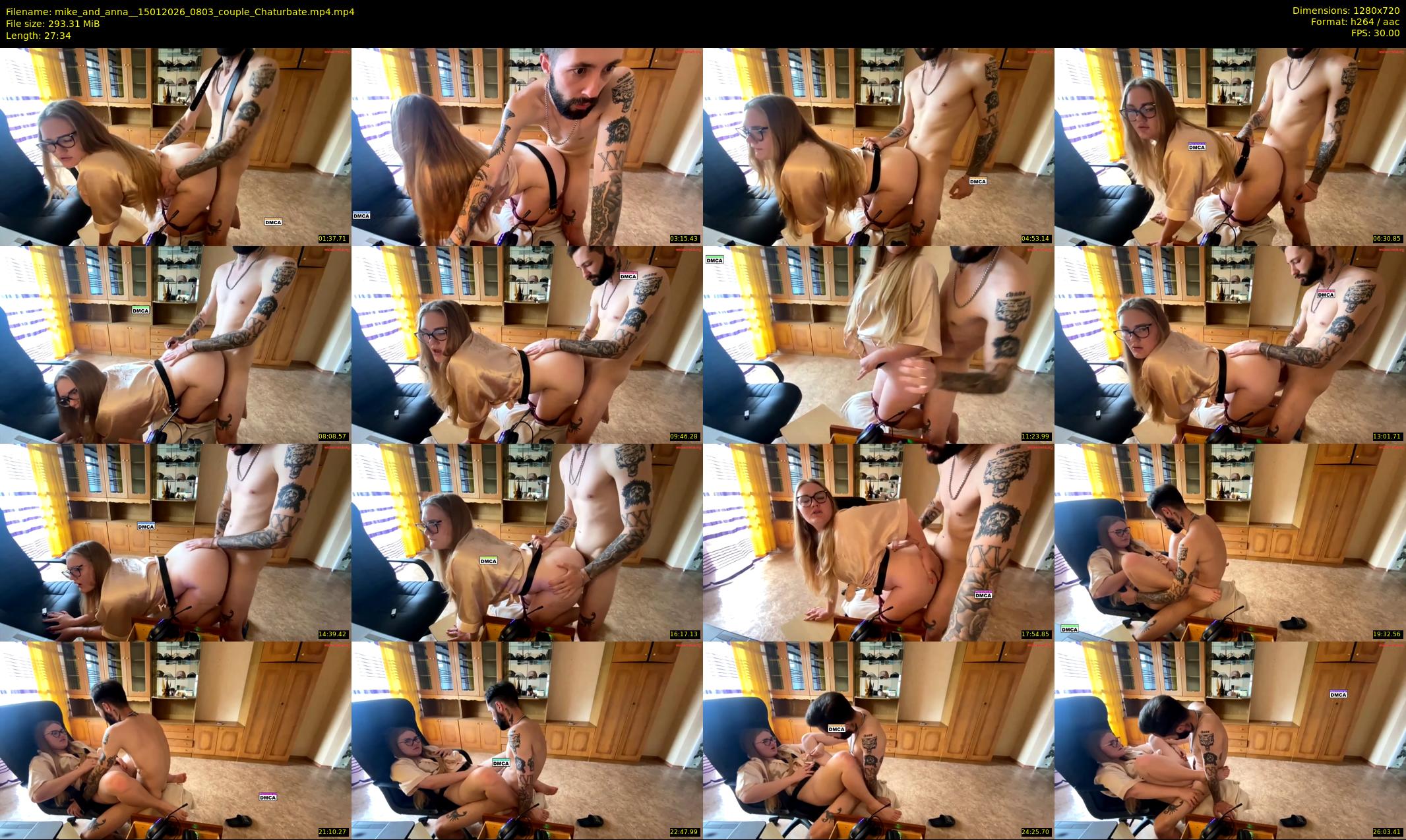 mike_and_anna_ — 28 minute Chaturbate couple cam show recording, 720p, Jan 15, 2026