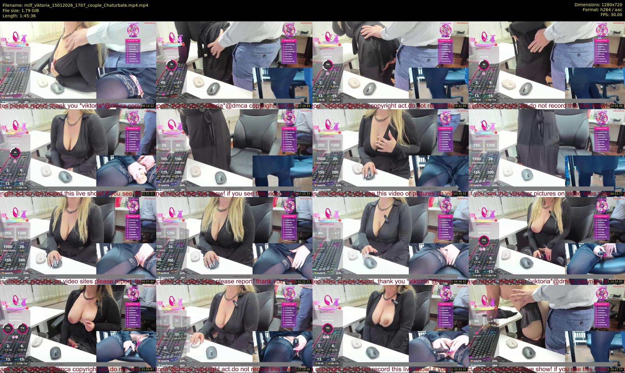 milf_viktoria — 106 minute Chaturbate female cam show recording, 720p, Jan 15, 2026