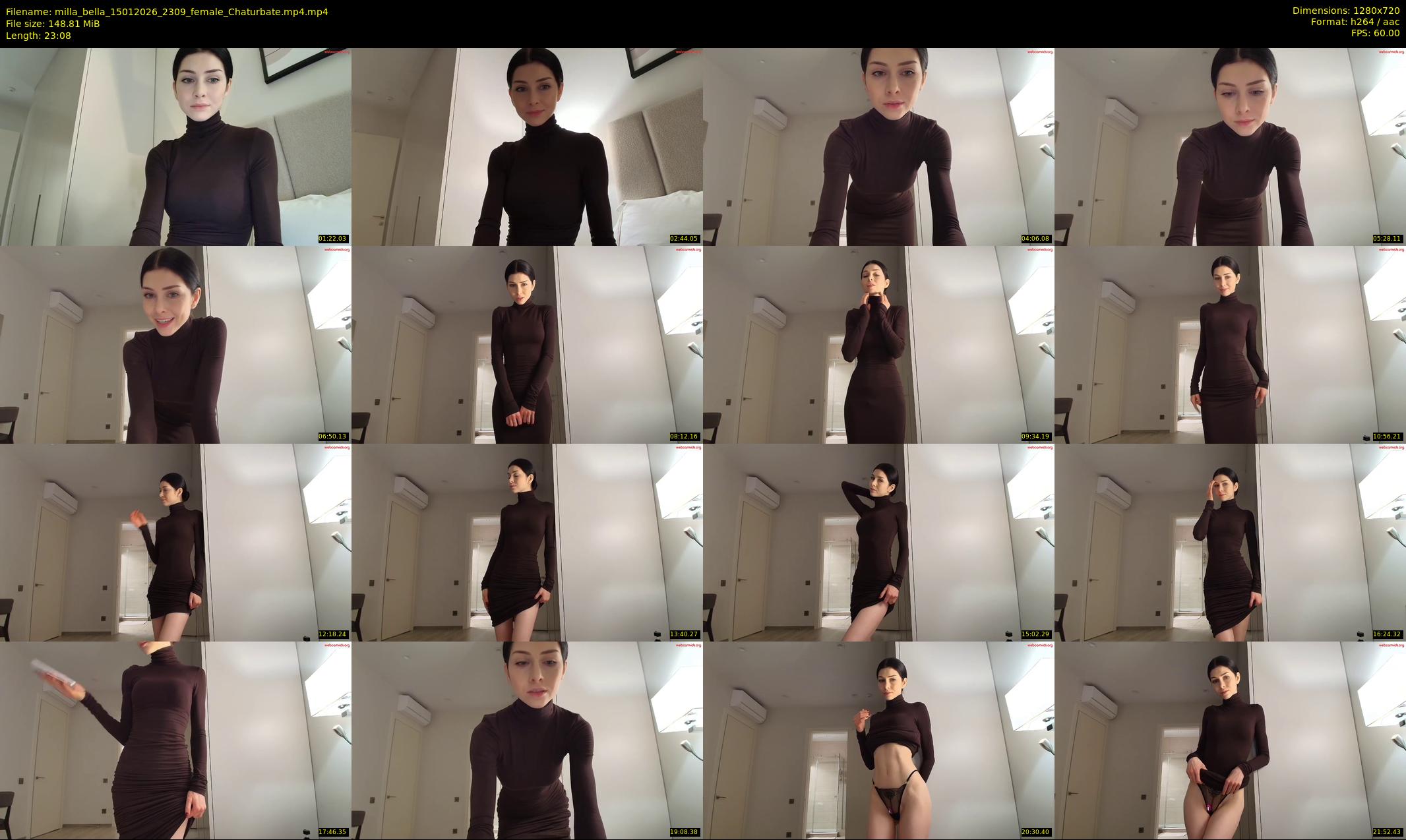 milla_bella — 24 minute Chaturbate female cam show recording, 720p, Jan 15, 2026