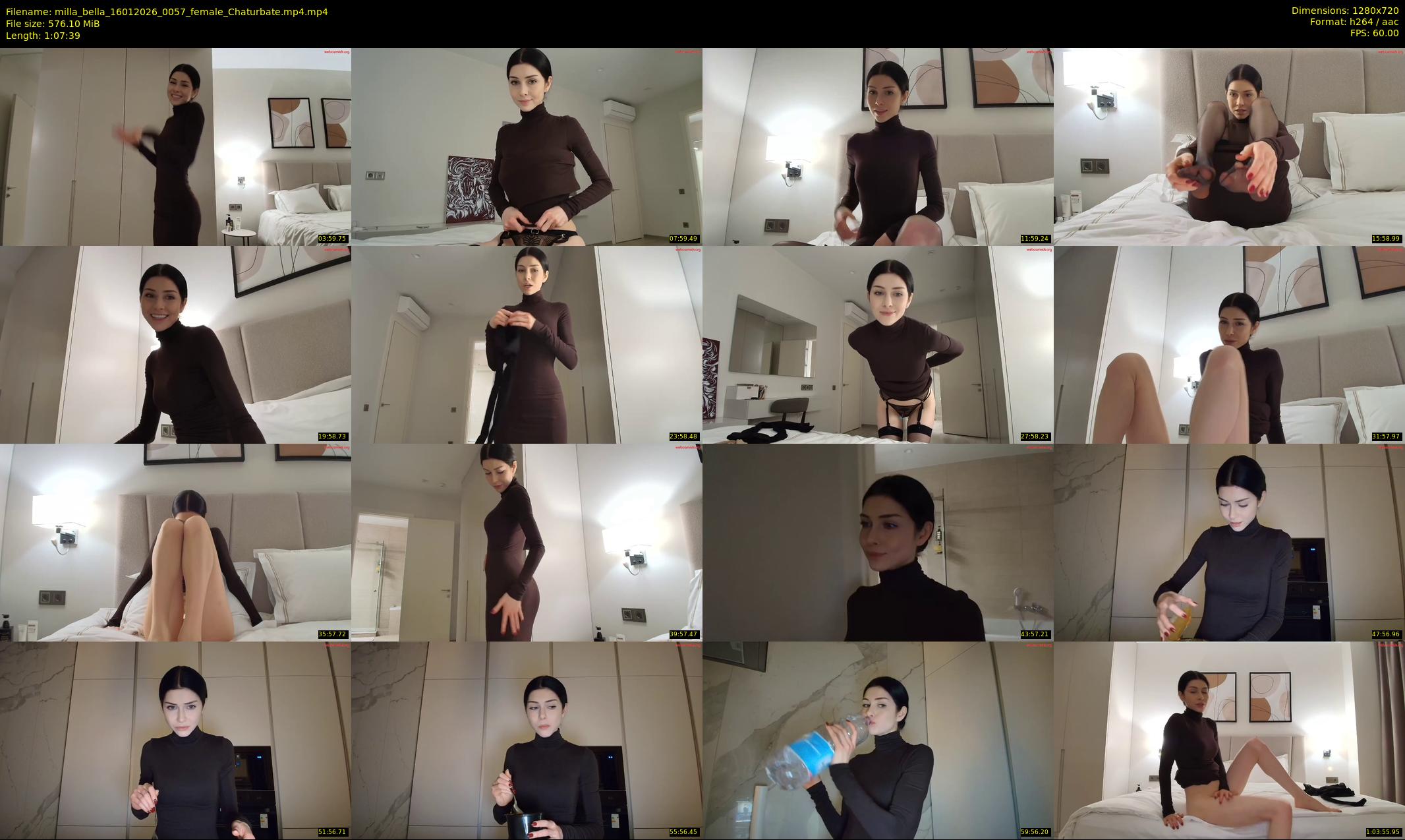 milla_bella — 68 minute Chaturbate female cam show recording, 720p, Jan 16, 2026